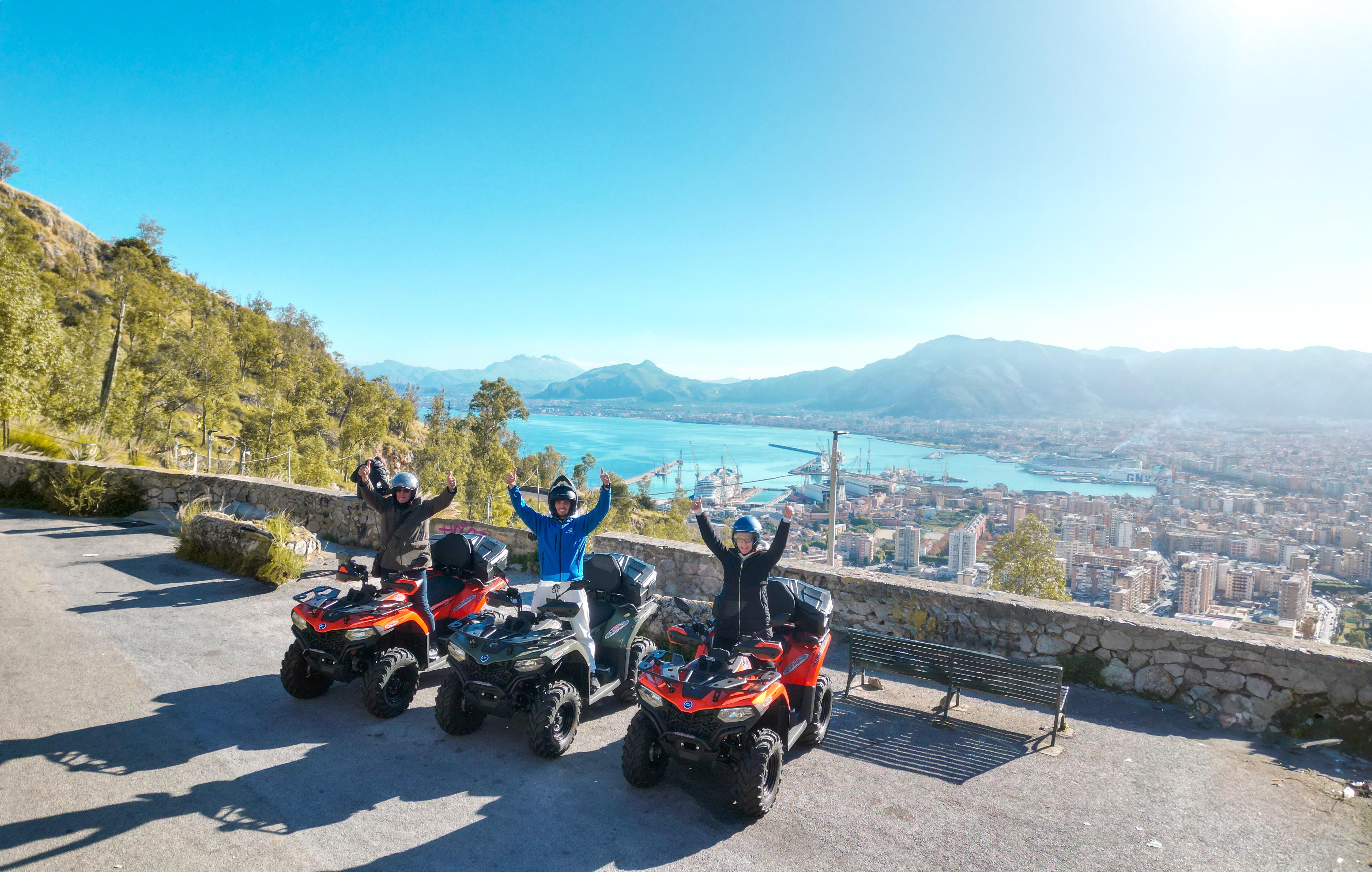 Palermo Quad Bike Adventure with Sicilian Treats