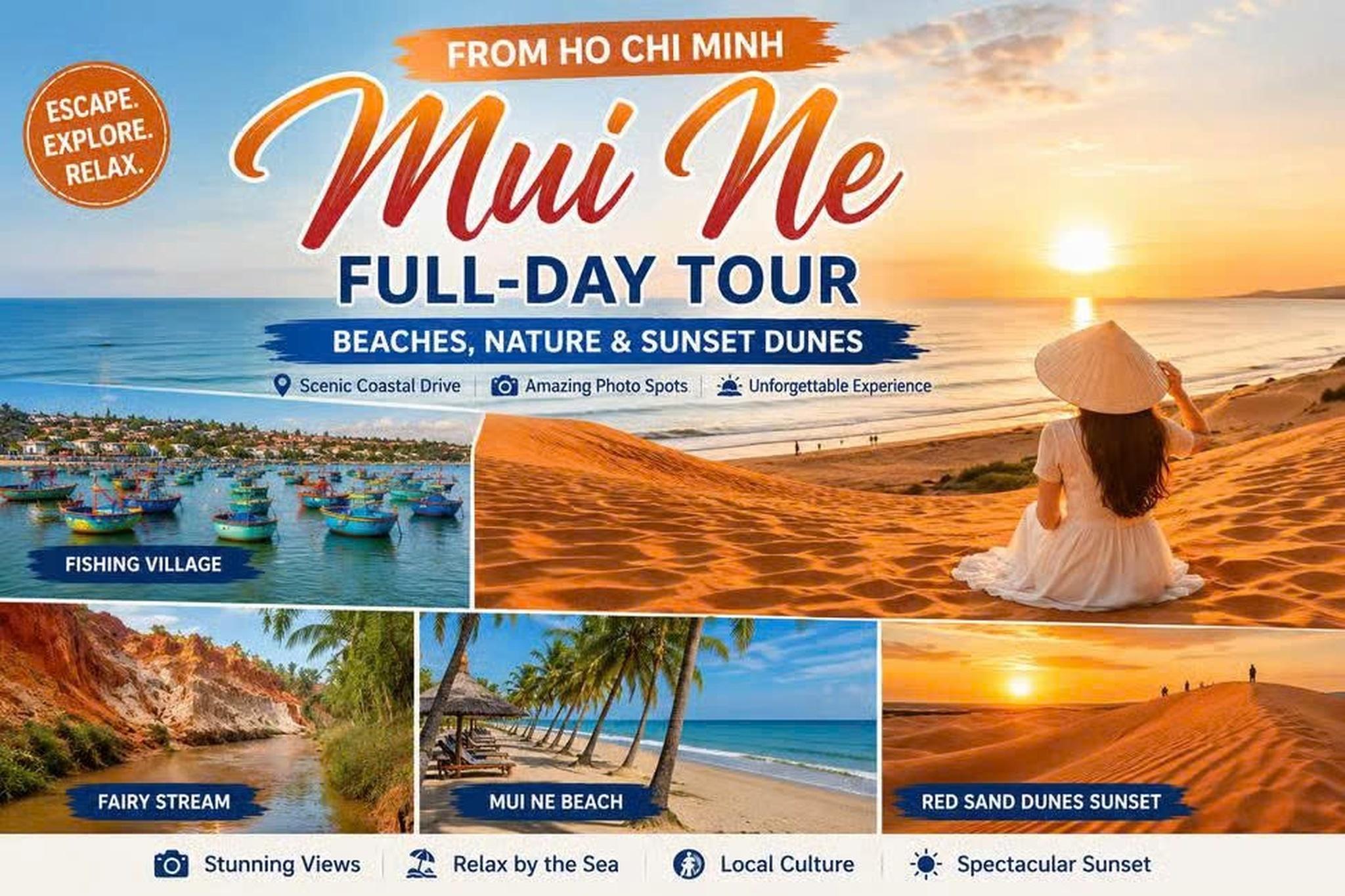 Mui Ne Coastal Discovery from Ho Chi Minh City