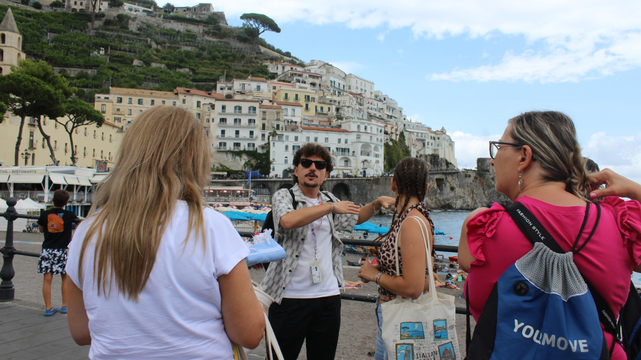 Amalfi Coast, Positano & Sorrento Day Tour from Naples