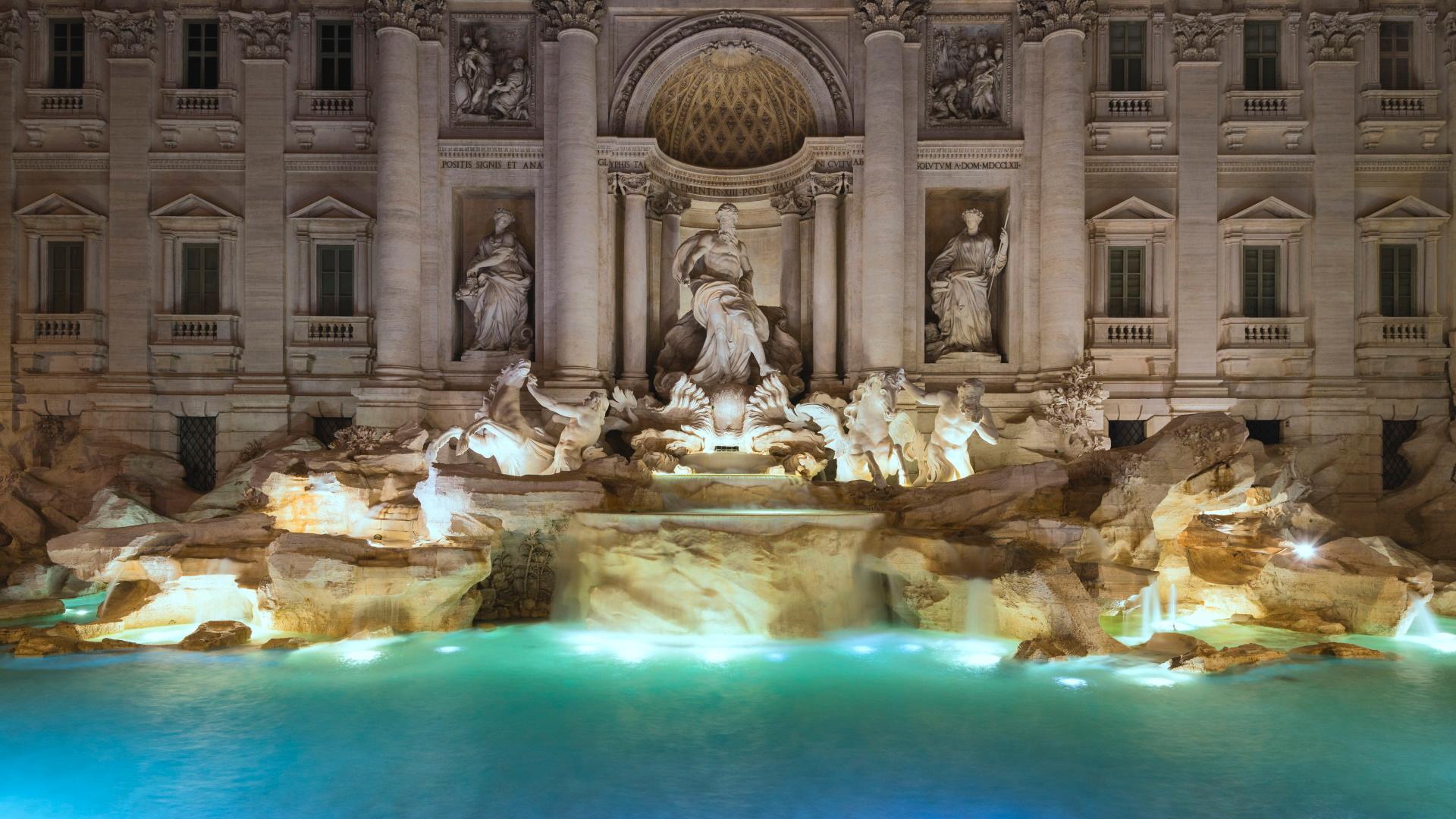 Trevi Fountain Guided Tour with Basin Entry