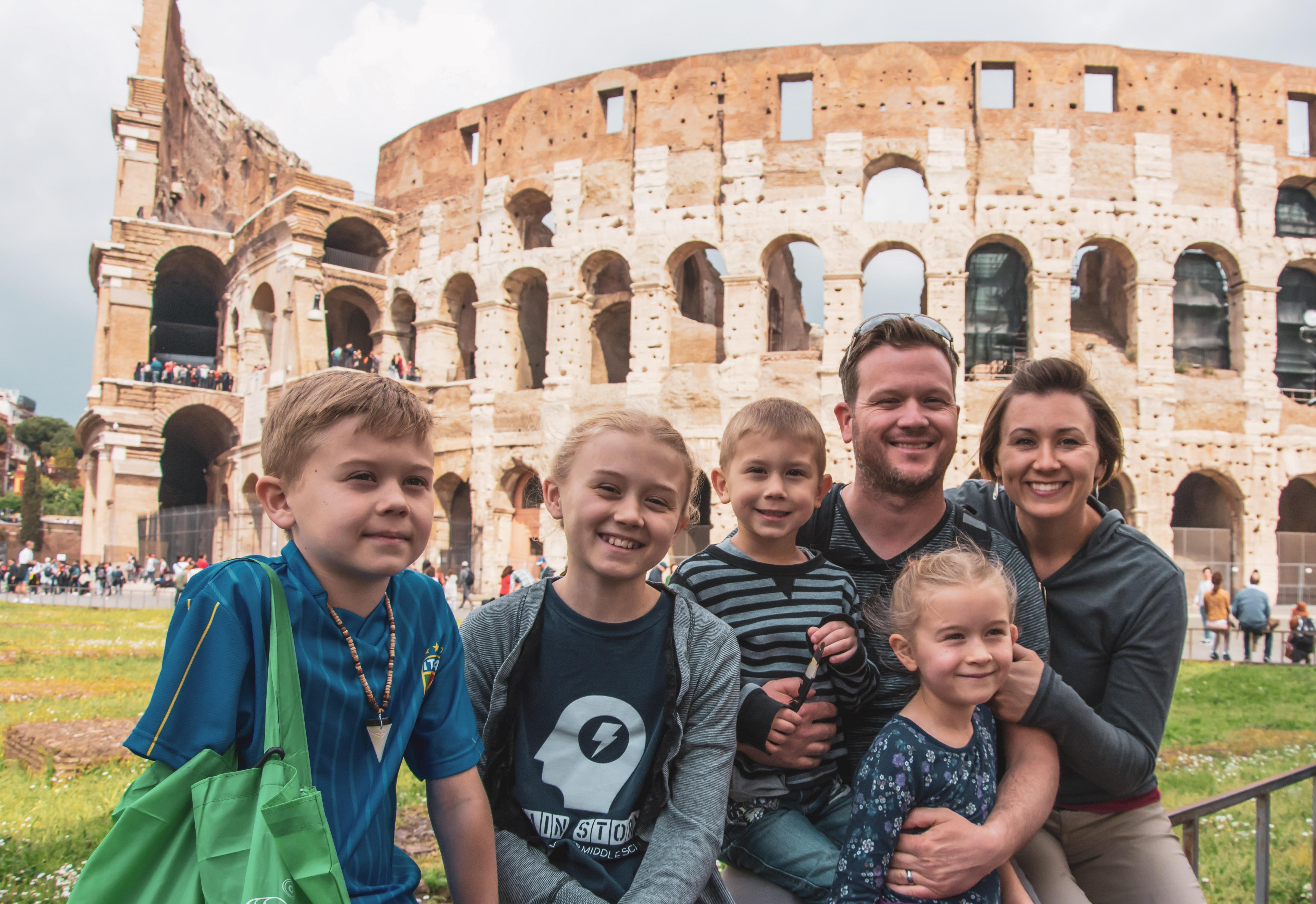 Rome: Private Colosseum Tour for Kids with Scavenger Hunt