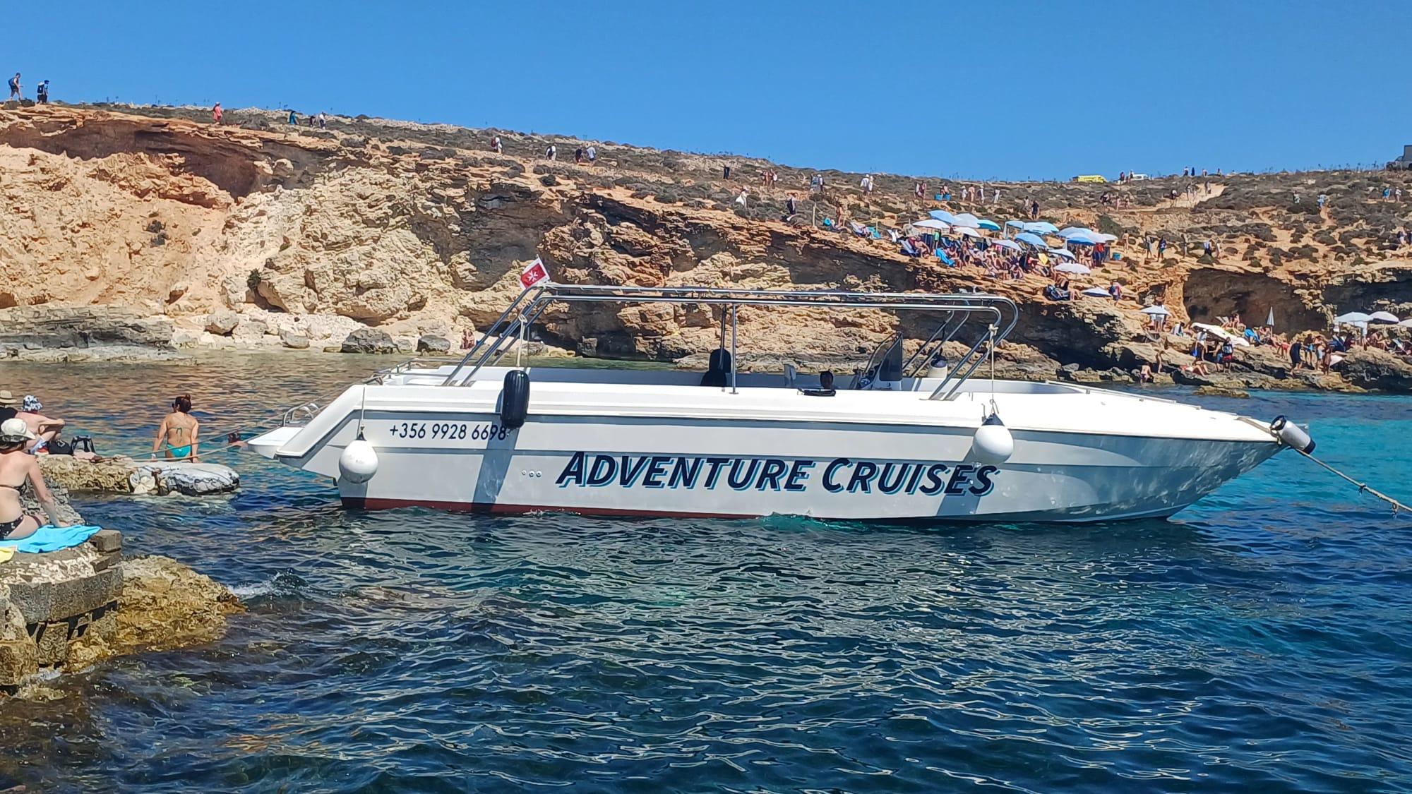 Comino Blue Lagoon, Gozo & Coastal Caves Powerboat Trip