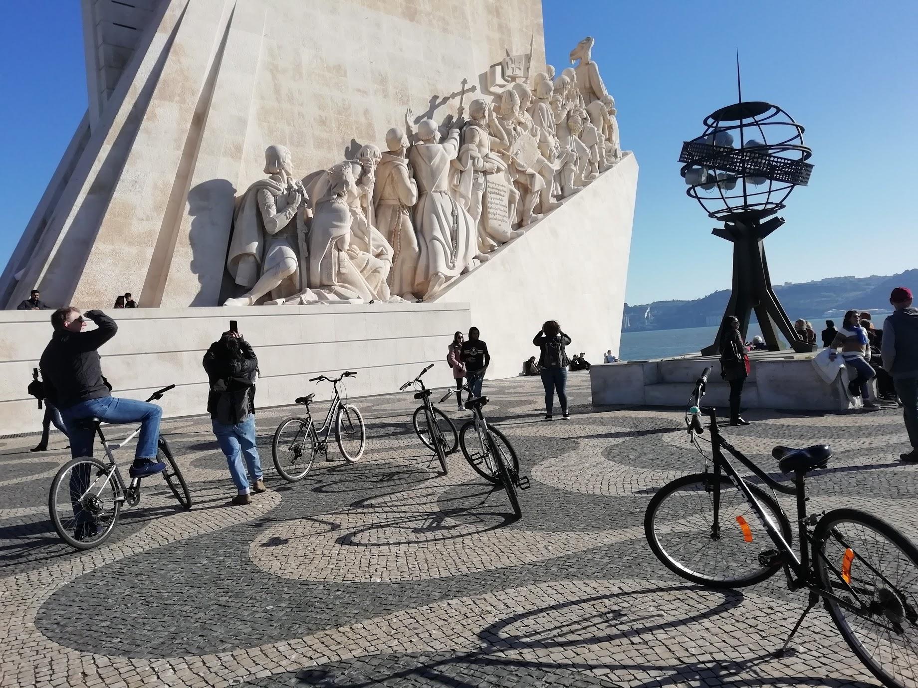 Lisbon City Center to Belém Guided Bike Tour