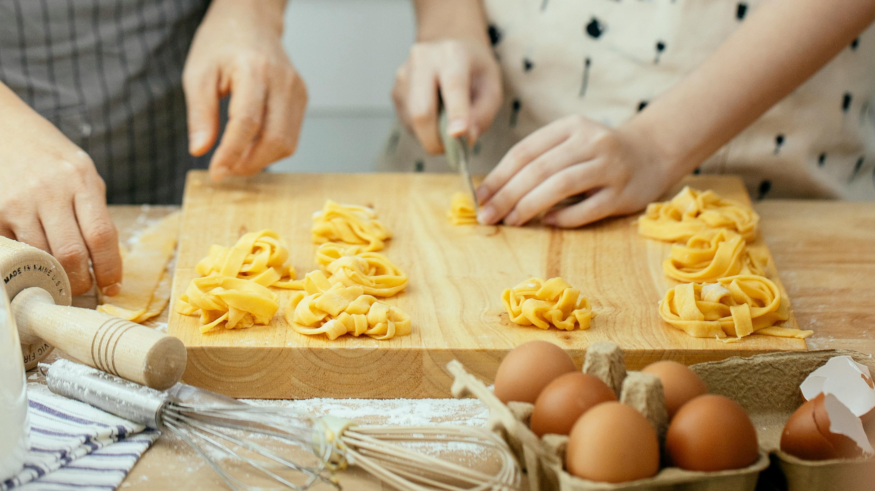 Sicilian Fresh Pasta Class with Mamma Corleone in Palermo