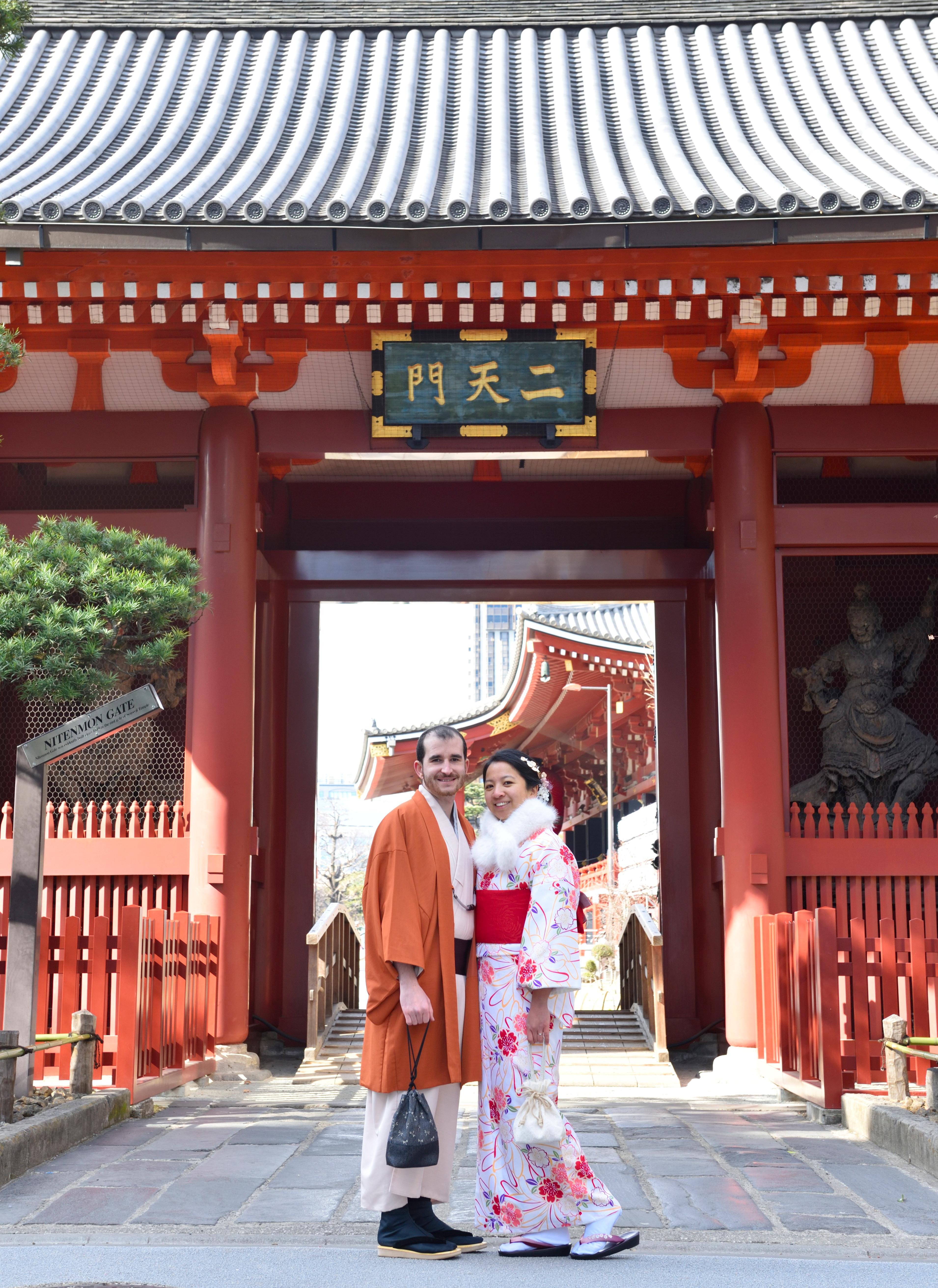 Kimono rental in Asakusa, Tokyo — image 2