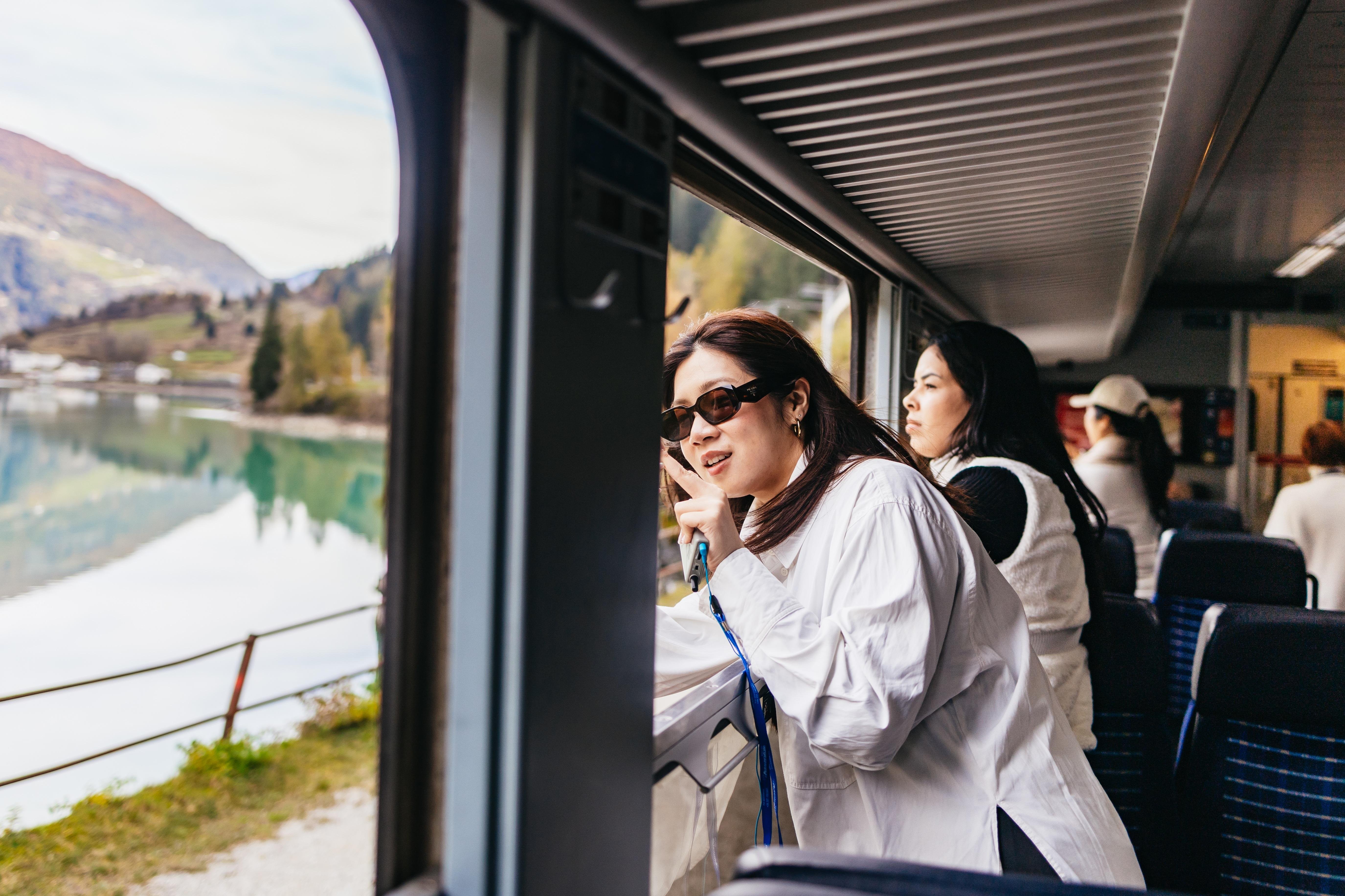 Milan to St. Moritz: Bernina Red Train Alpine Day Trip