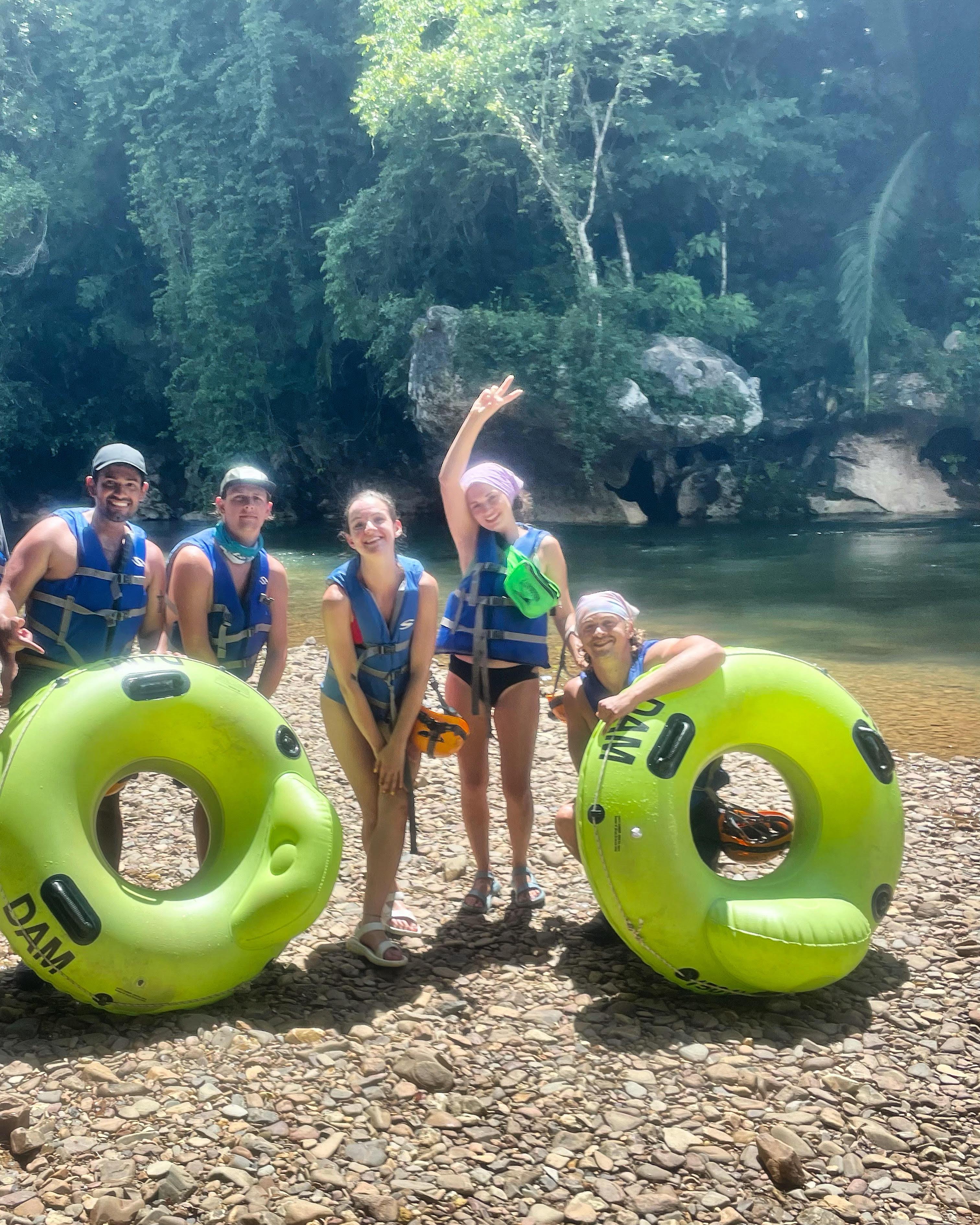 Altun Ha Ruins, Cave Tubing & Zipline Adventure