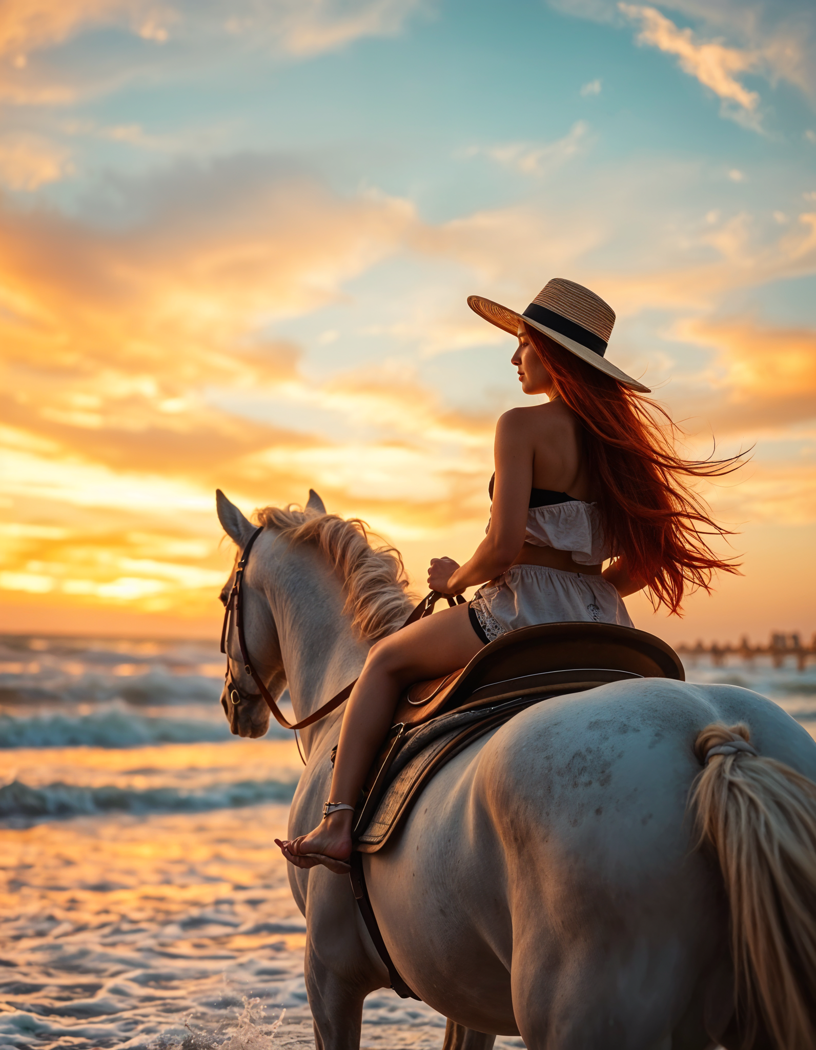 Marsa Alam Desert Horseback Ride at Sunset with Optional Dinner & Stargazing