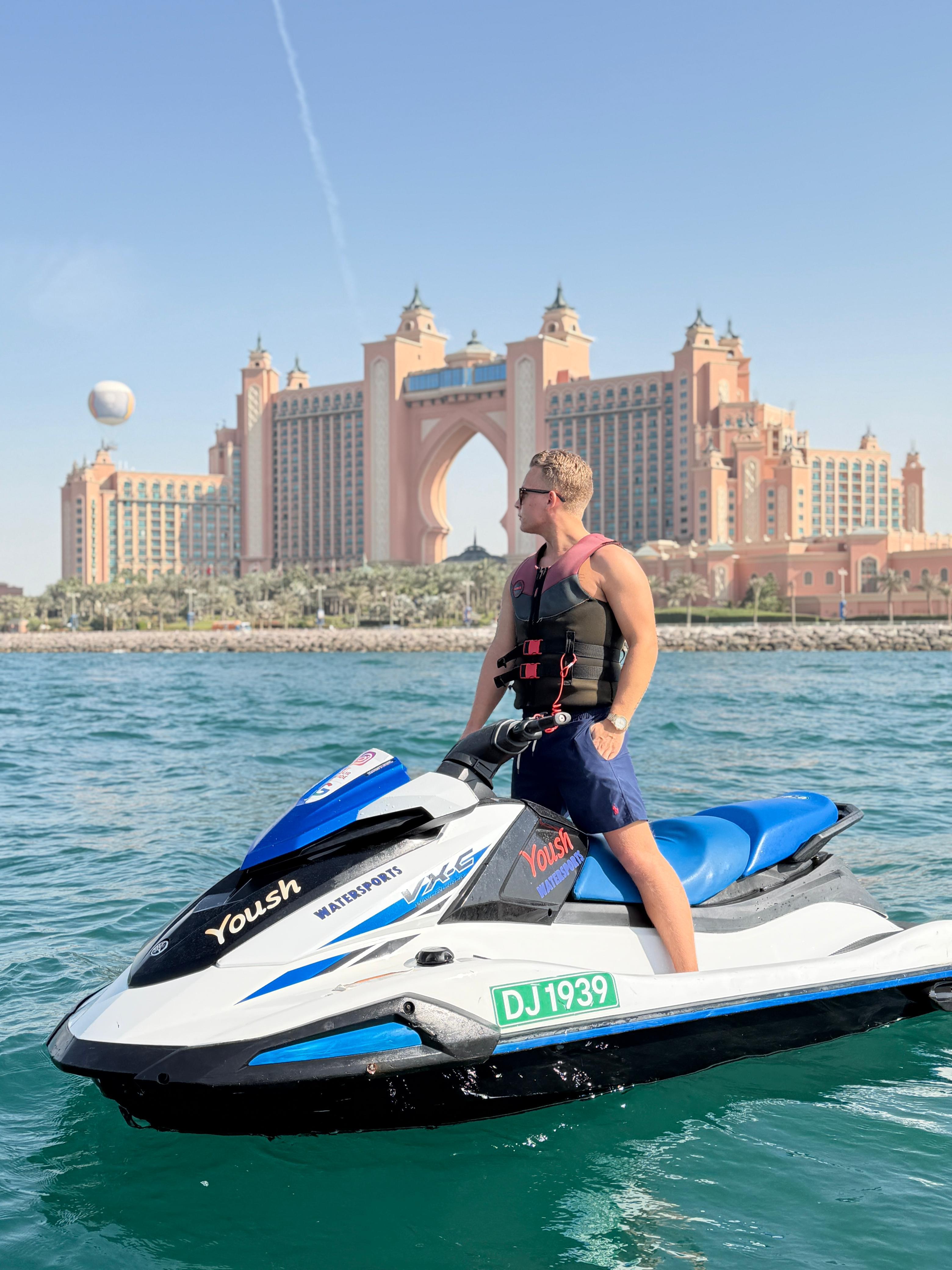 Dubai: High-Speed Jet Ski Adventure to Atlantis & Burj Al Arab