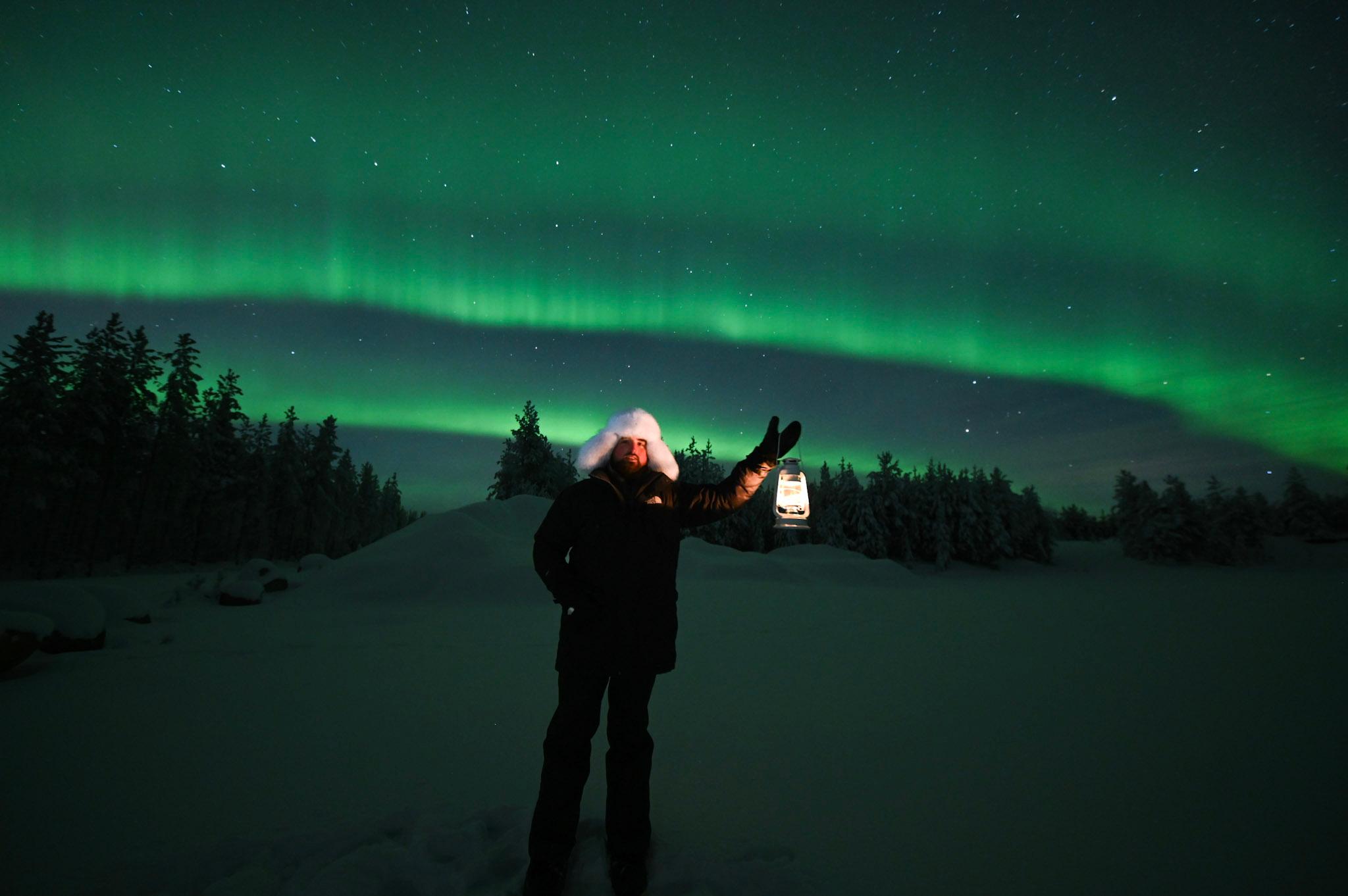 Rovaniemi Northern Lights Hunt – Money-Back Guarantee