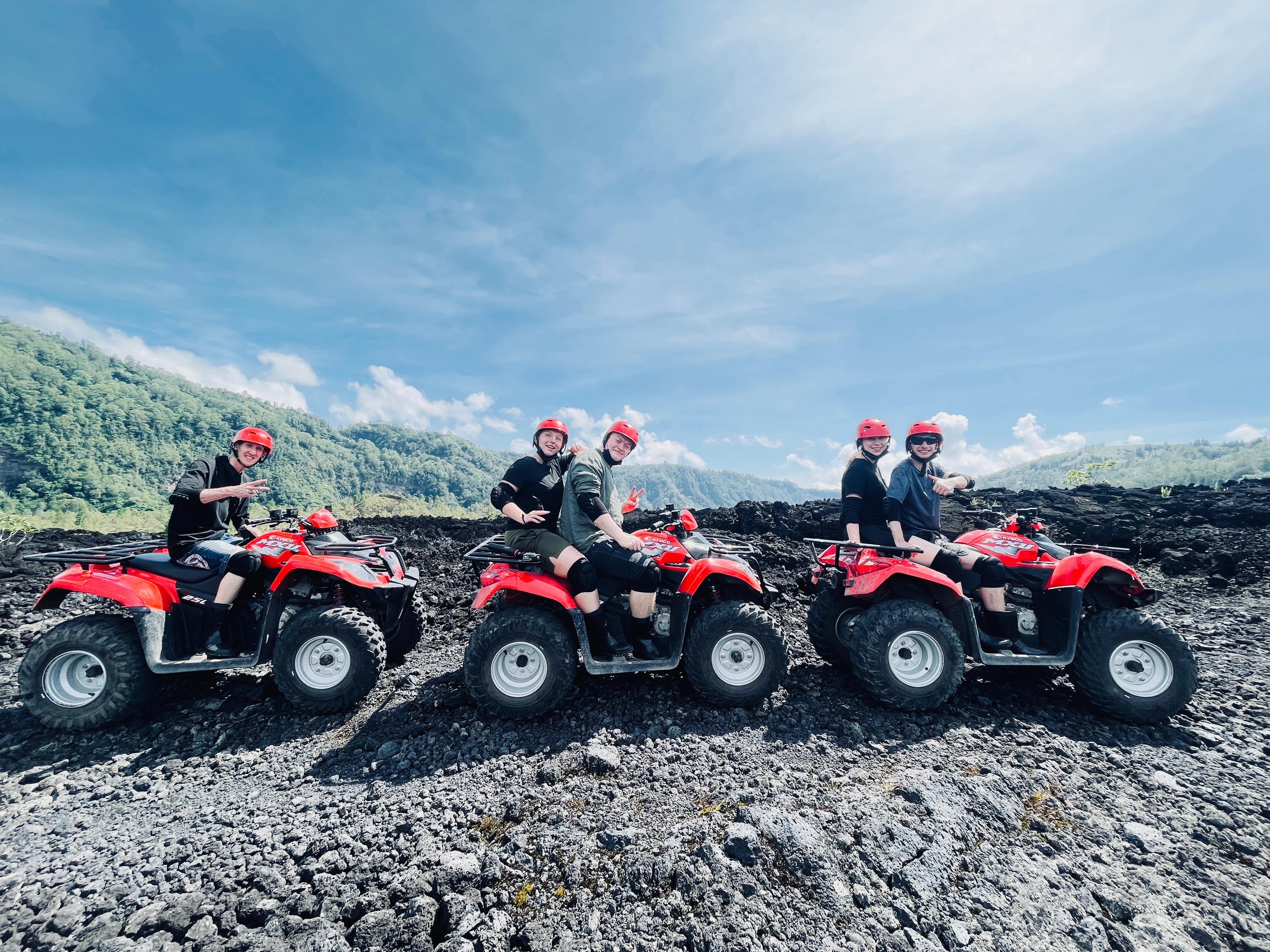 Bali Mt. Batur Black Lava ATV Quad Bike Ride