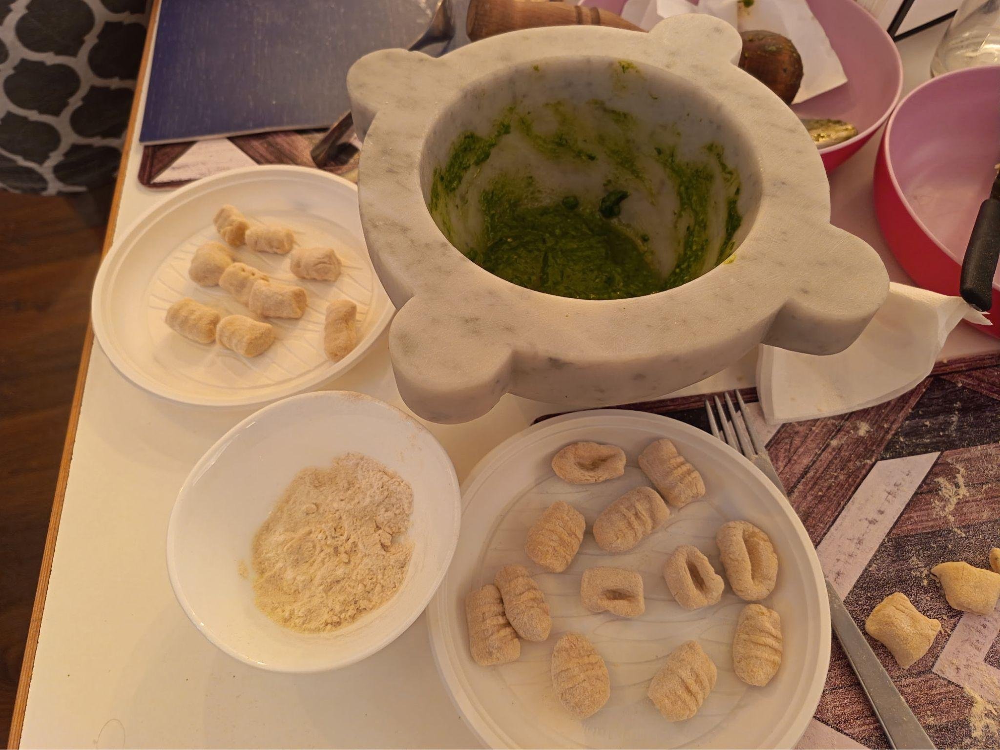 Gnocchi & Pesto Workshop with Wine Tasting in Genoa