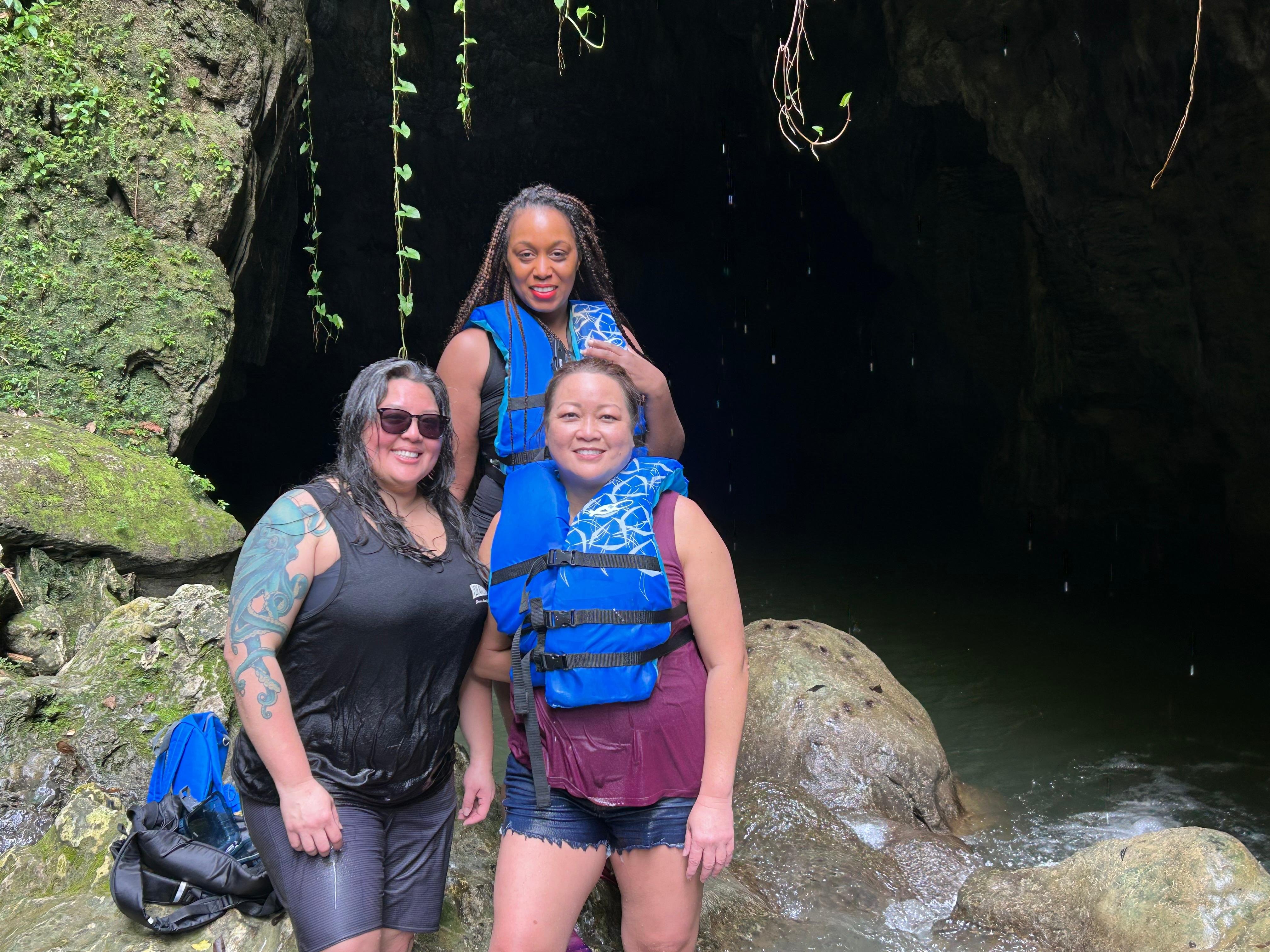 Charco Azul Canyon, Caves, and Mar Chiquita Beach Adventure