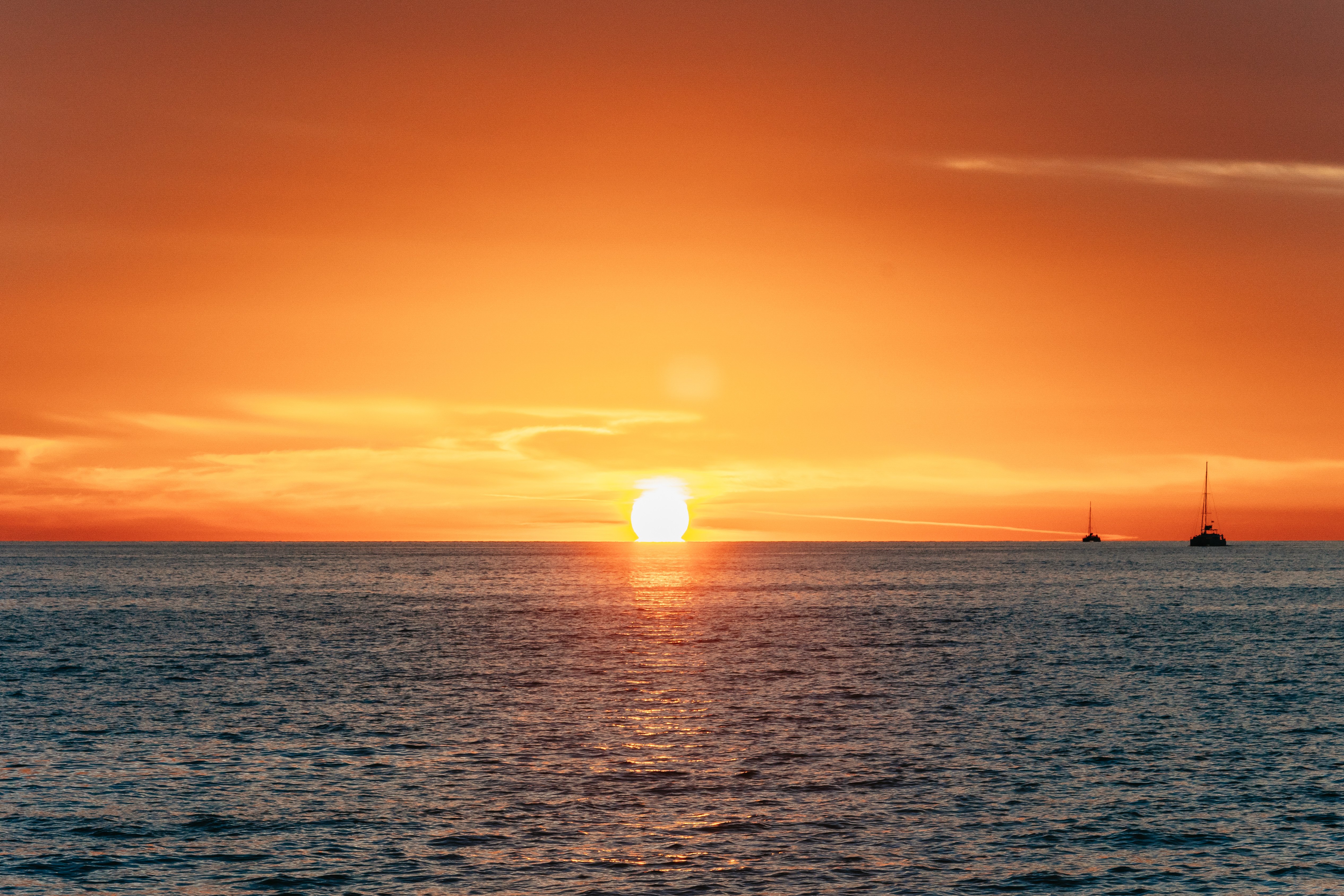 Santorini Luxury Catamaran Cruise with BBQ & Drinks