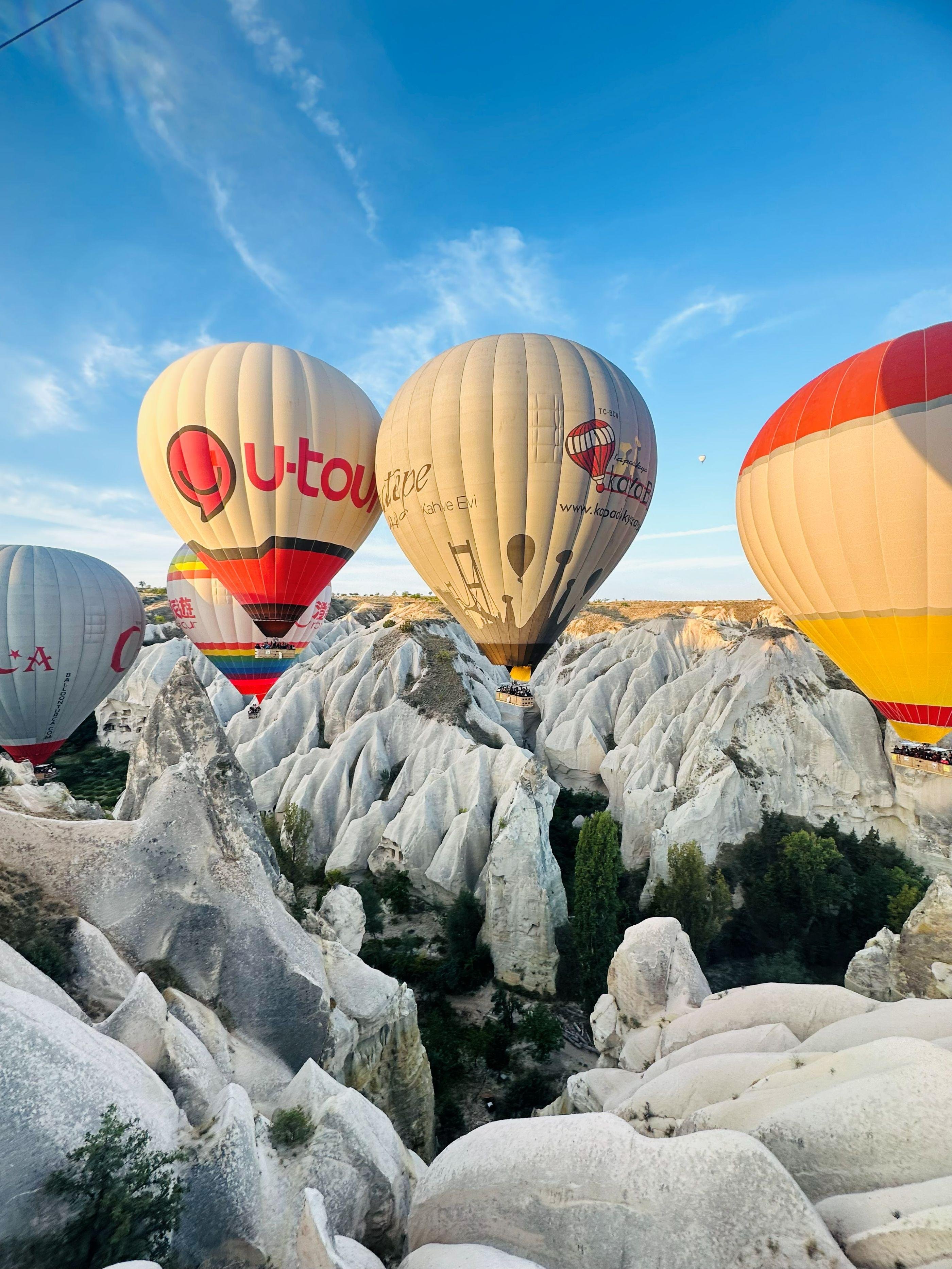 Göremland Sunrise Hot Air Balloon Flight with Hotel Transfers