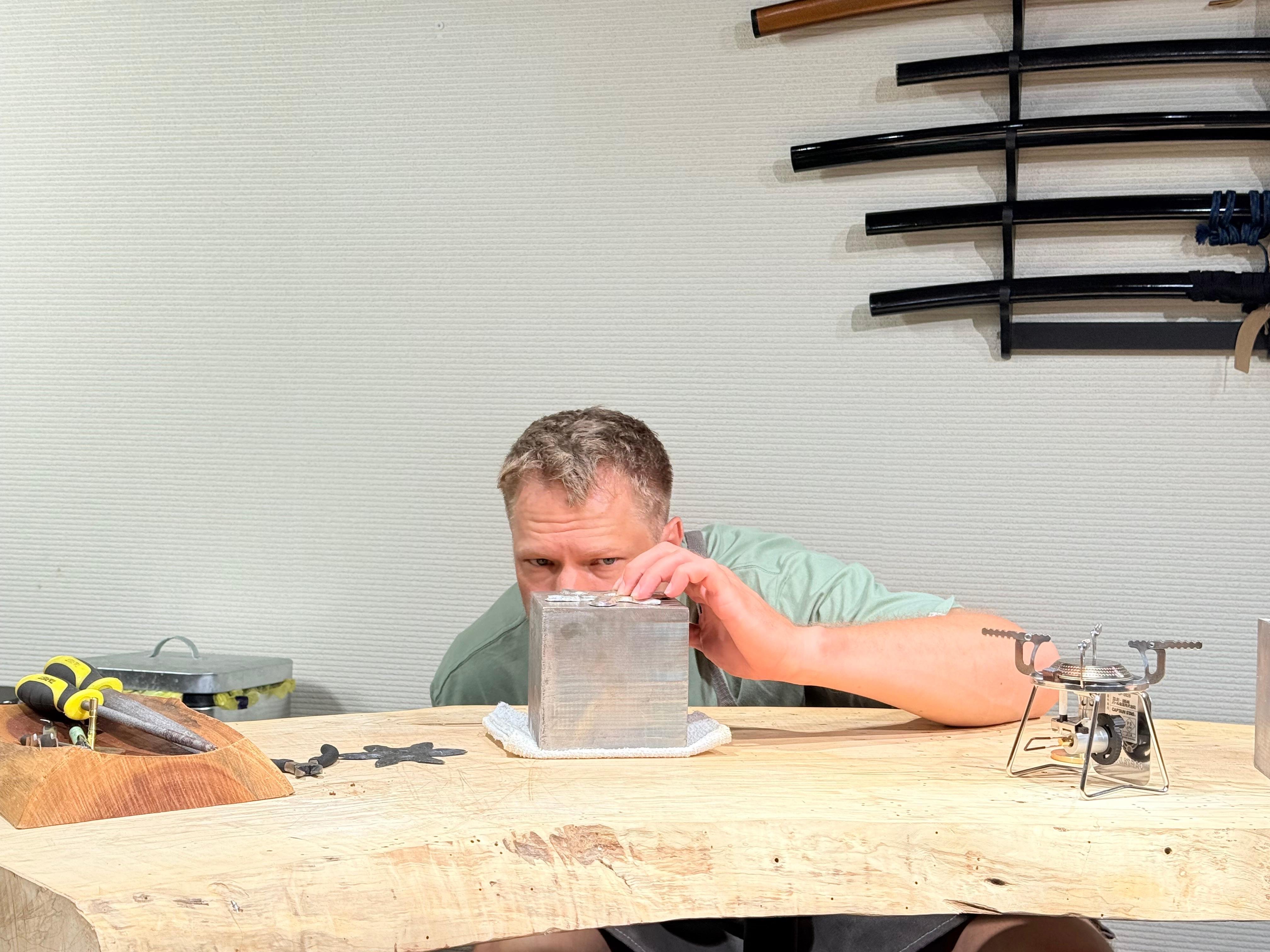 Kyoto Ninja Weapon Metal Casting Workshop
