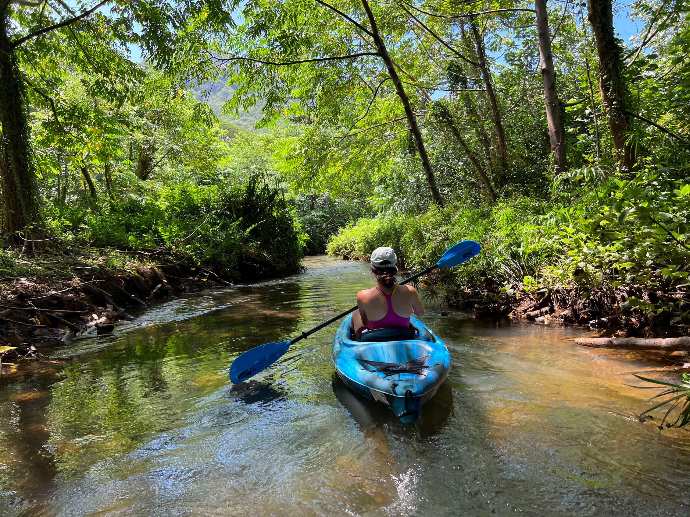 Kahana River & Bay Kayak Rental
