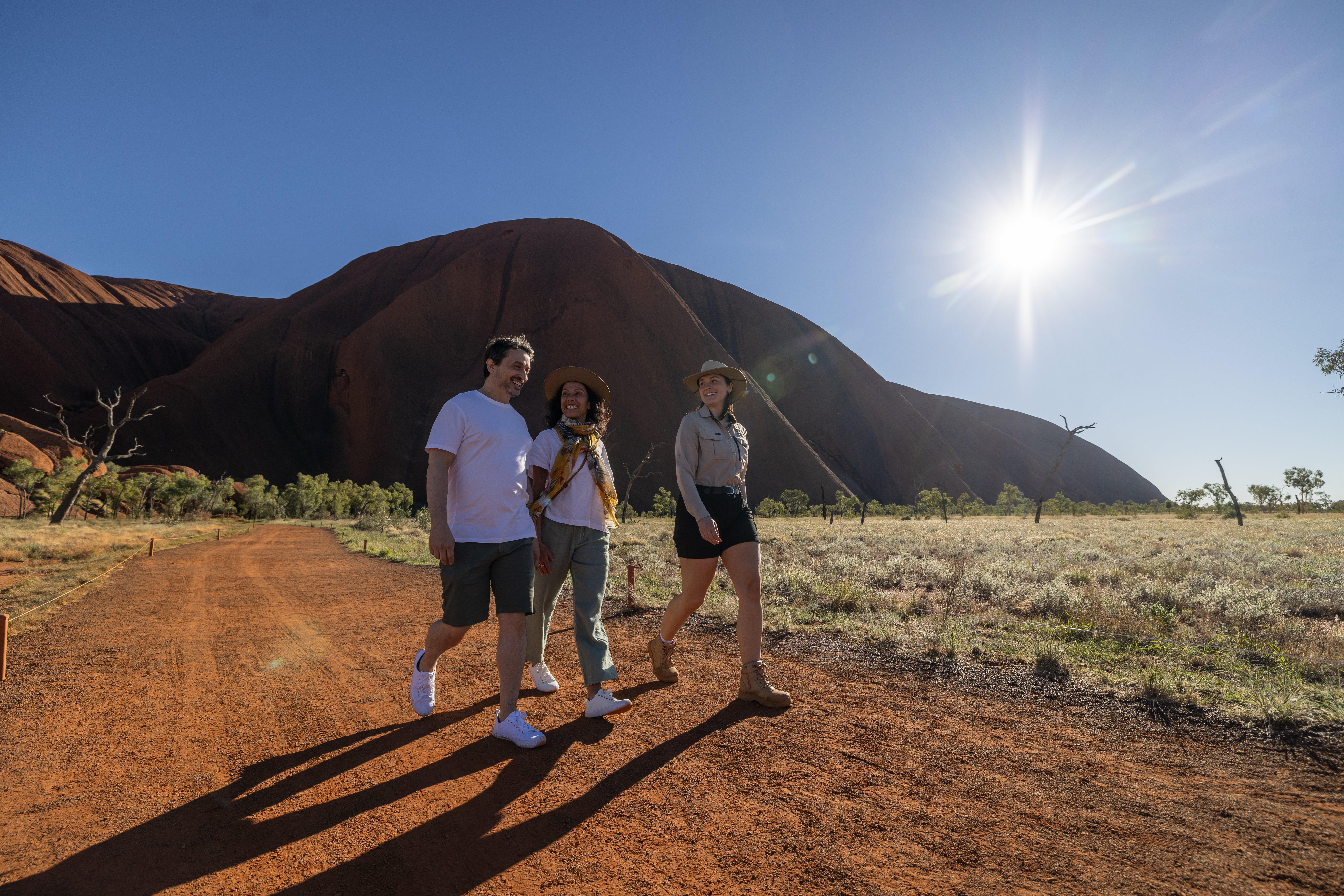 Small-Group Uluru Base Guided Trek
