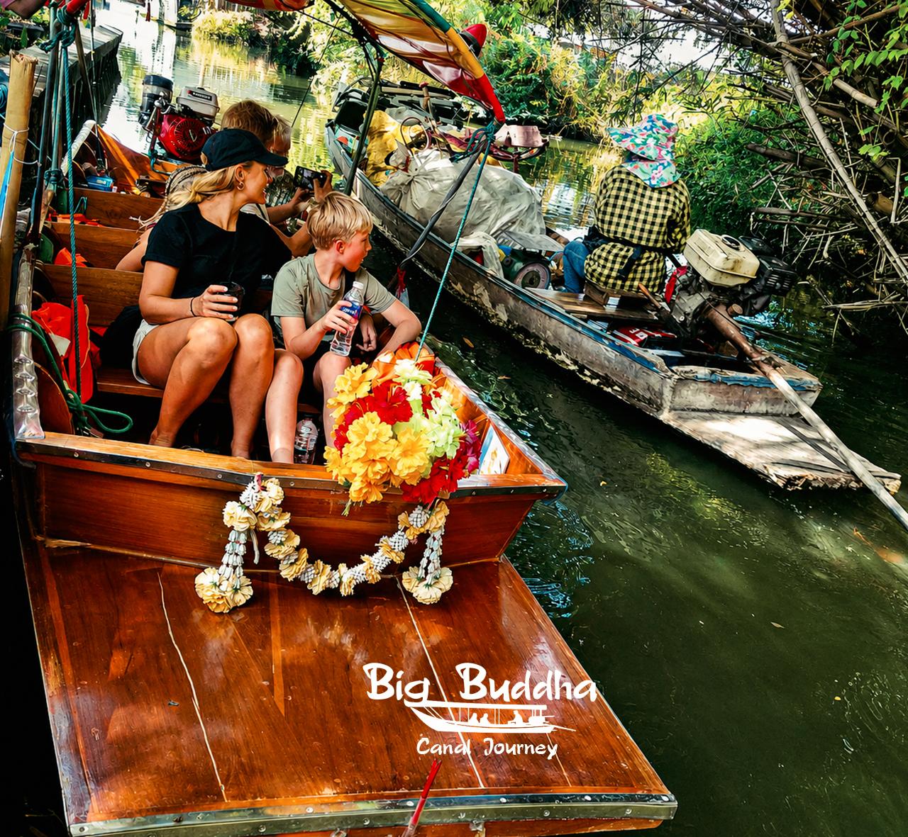 Private Thonburi Long-Tail Boat & Big Buddha Tour