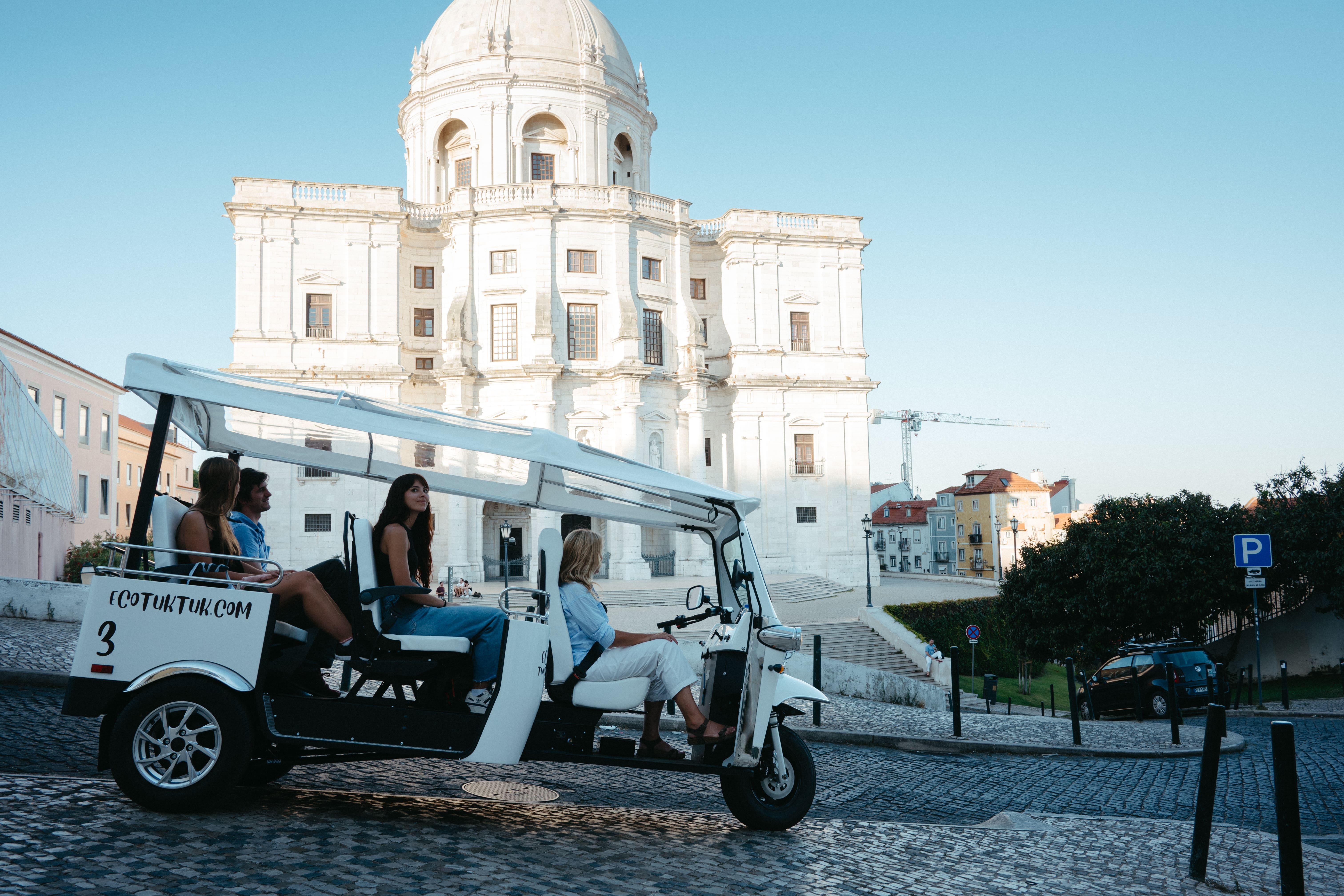 Lisbon Private Eco Tuk Tuk City Tour