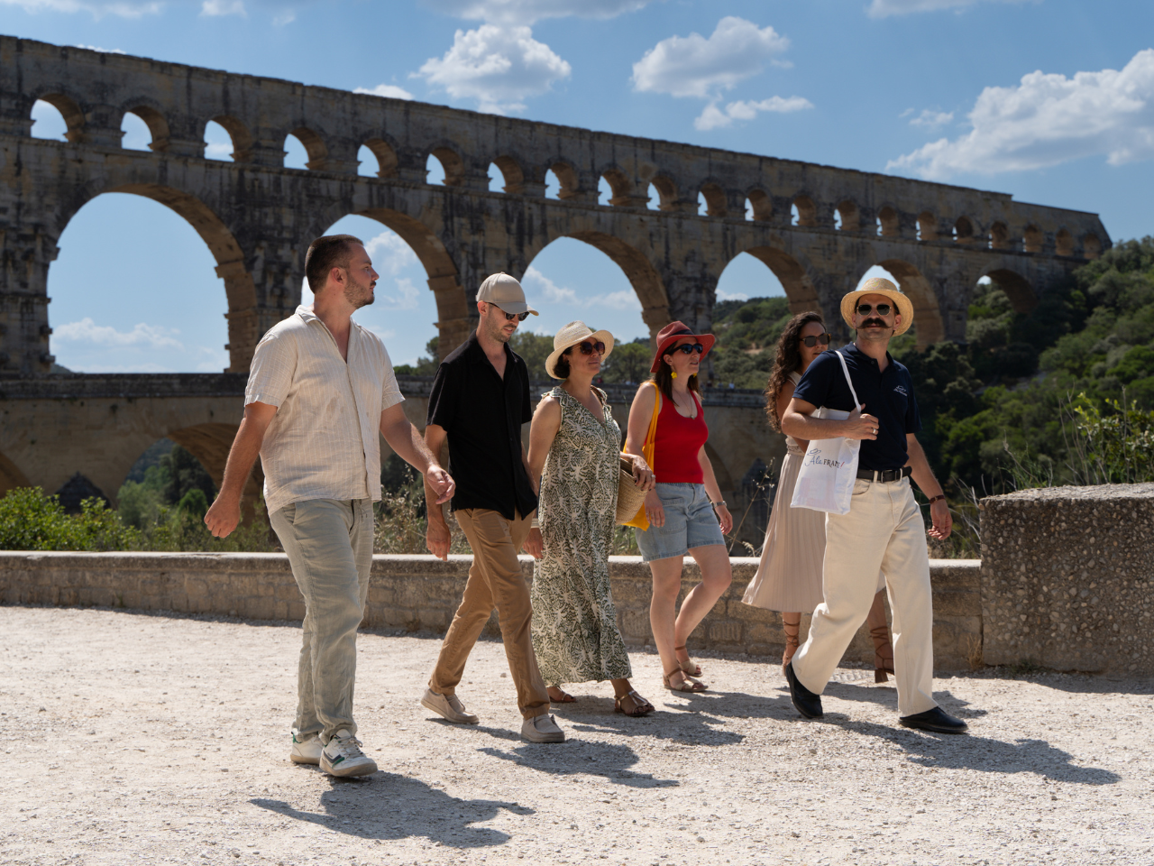Provence Day Trip: Les Baux, Pont du Gard & Avignon with Wine Tasting
