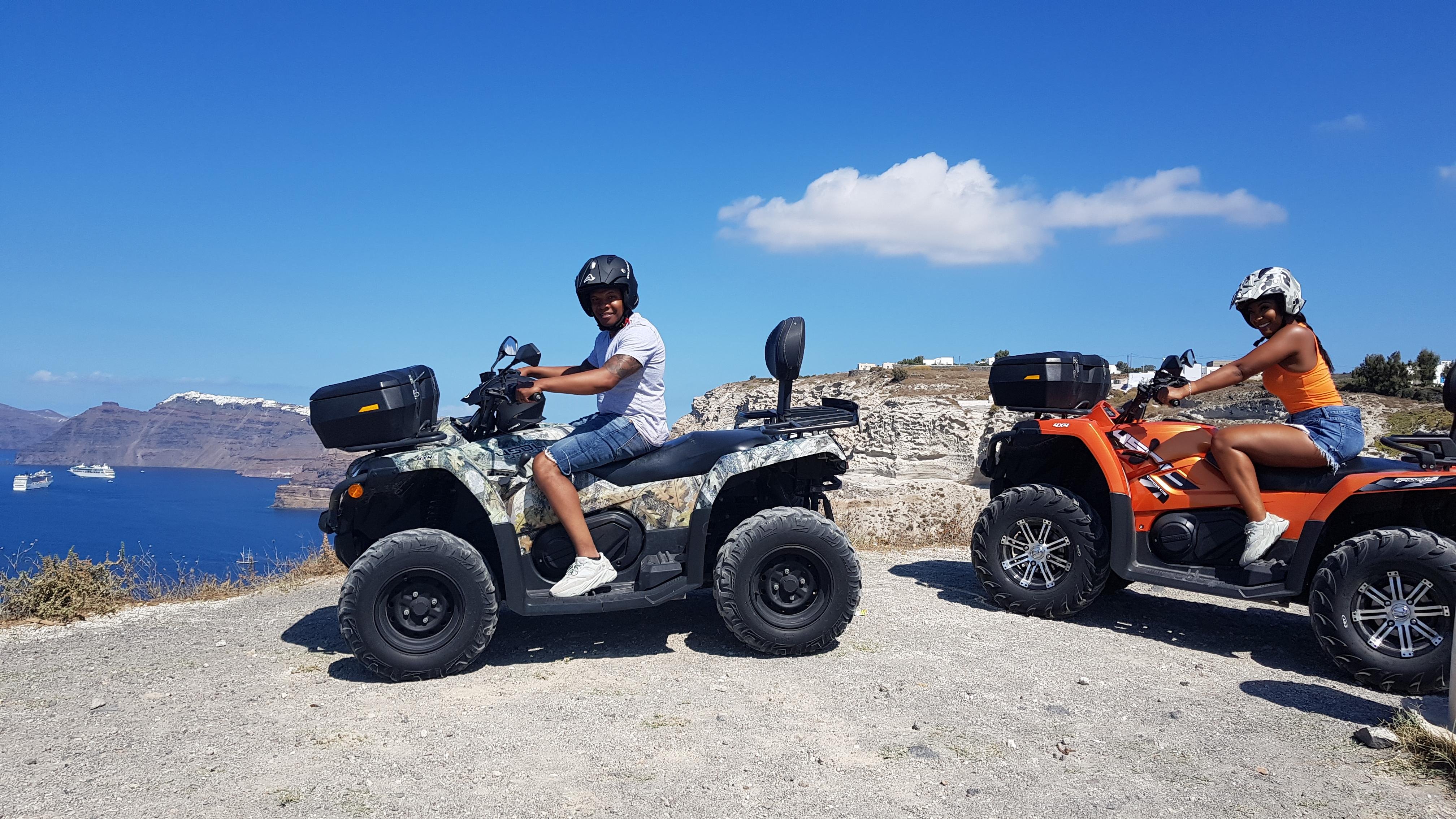 Santorini: ATV guided tour around the South of the island