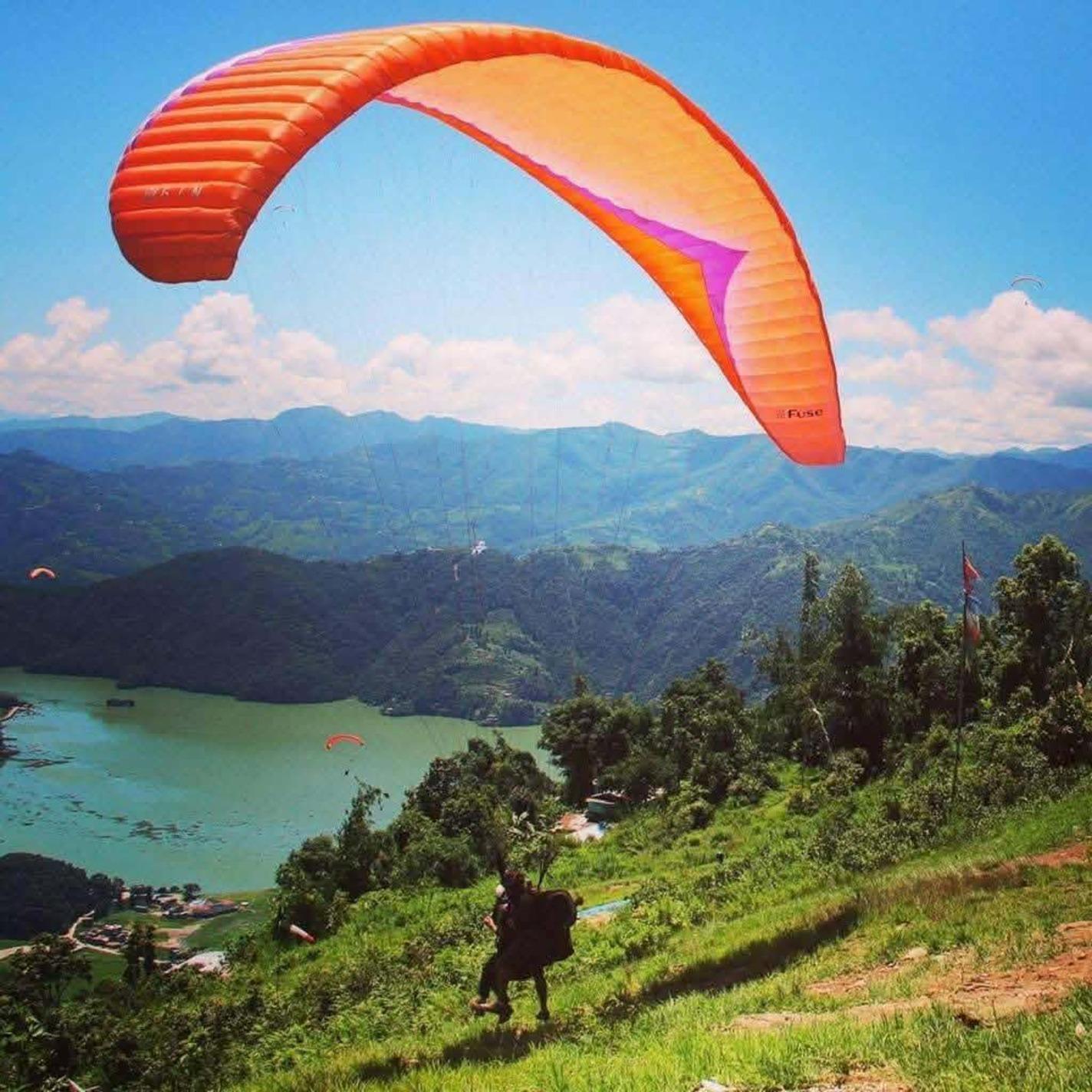 Sarangkot Tandem Paragliding with HD Memories & Hotel Transfer