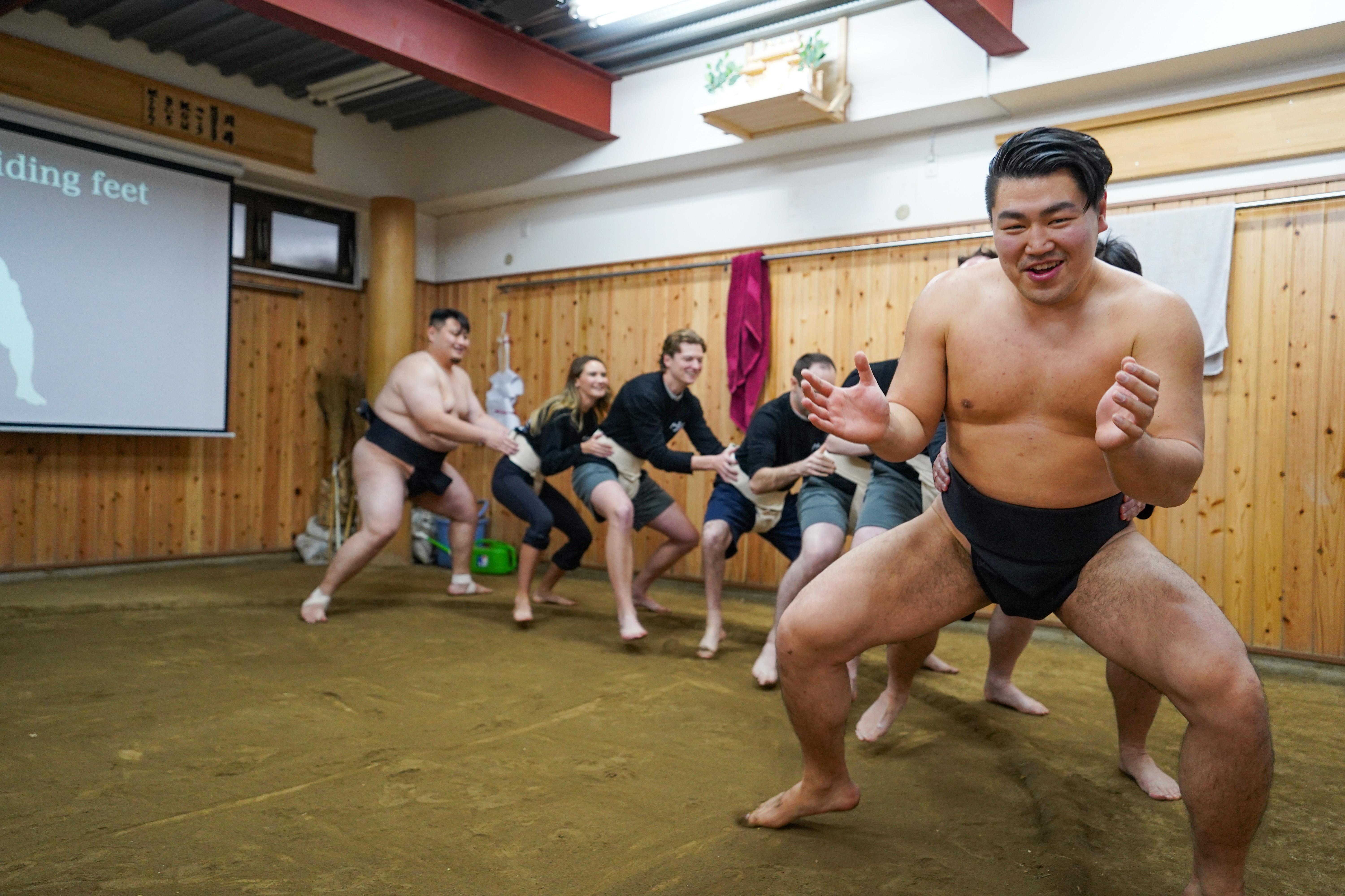 Sumo training experience near Tokyo — drills and bouts with ex-pro wrestlers — image 30