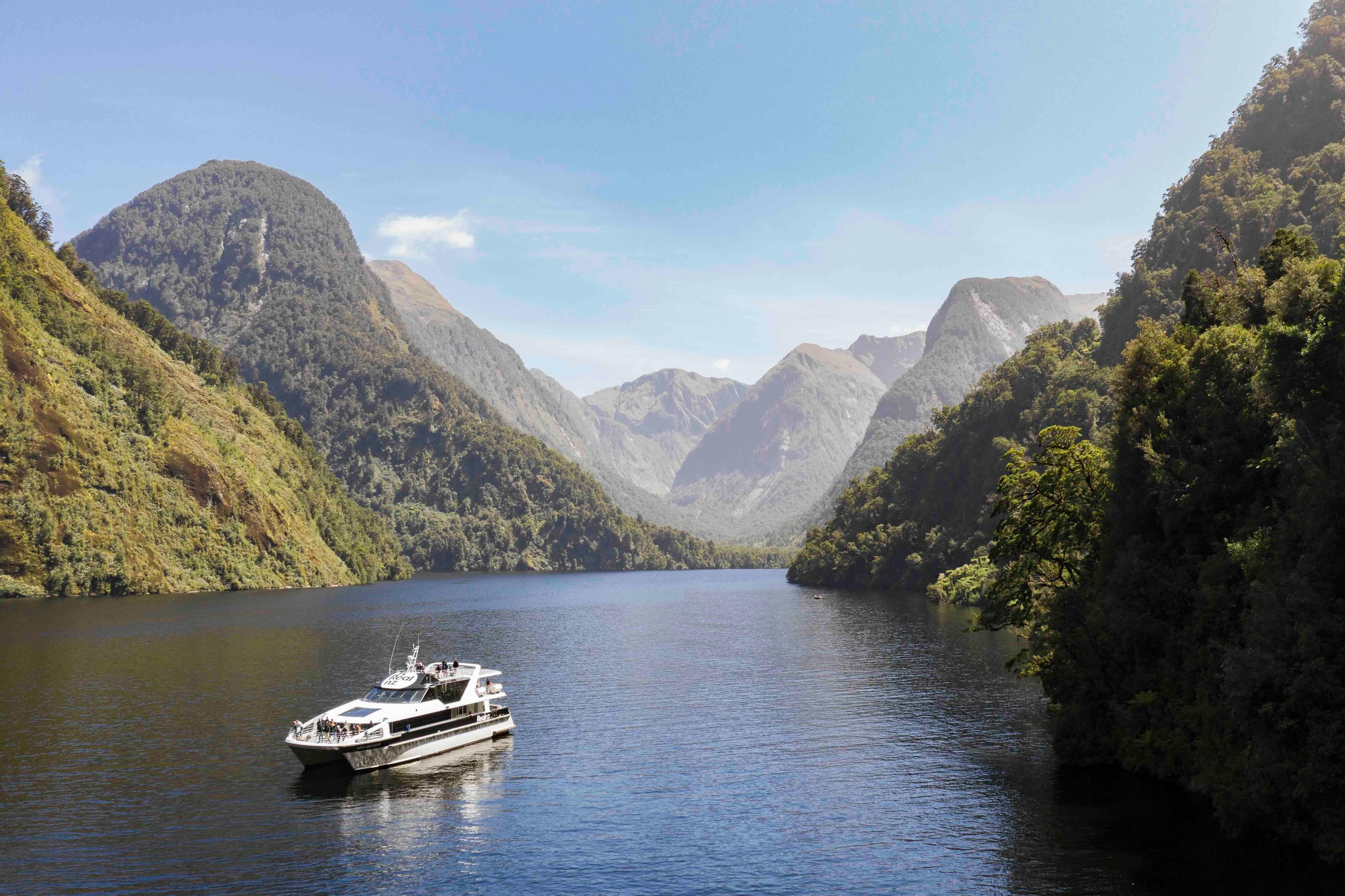From Te Anau: Doubtful Sound Coach & Cruise
