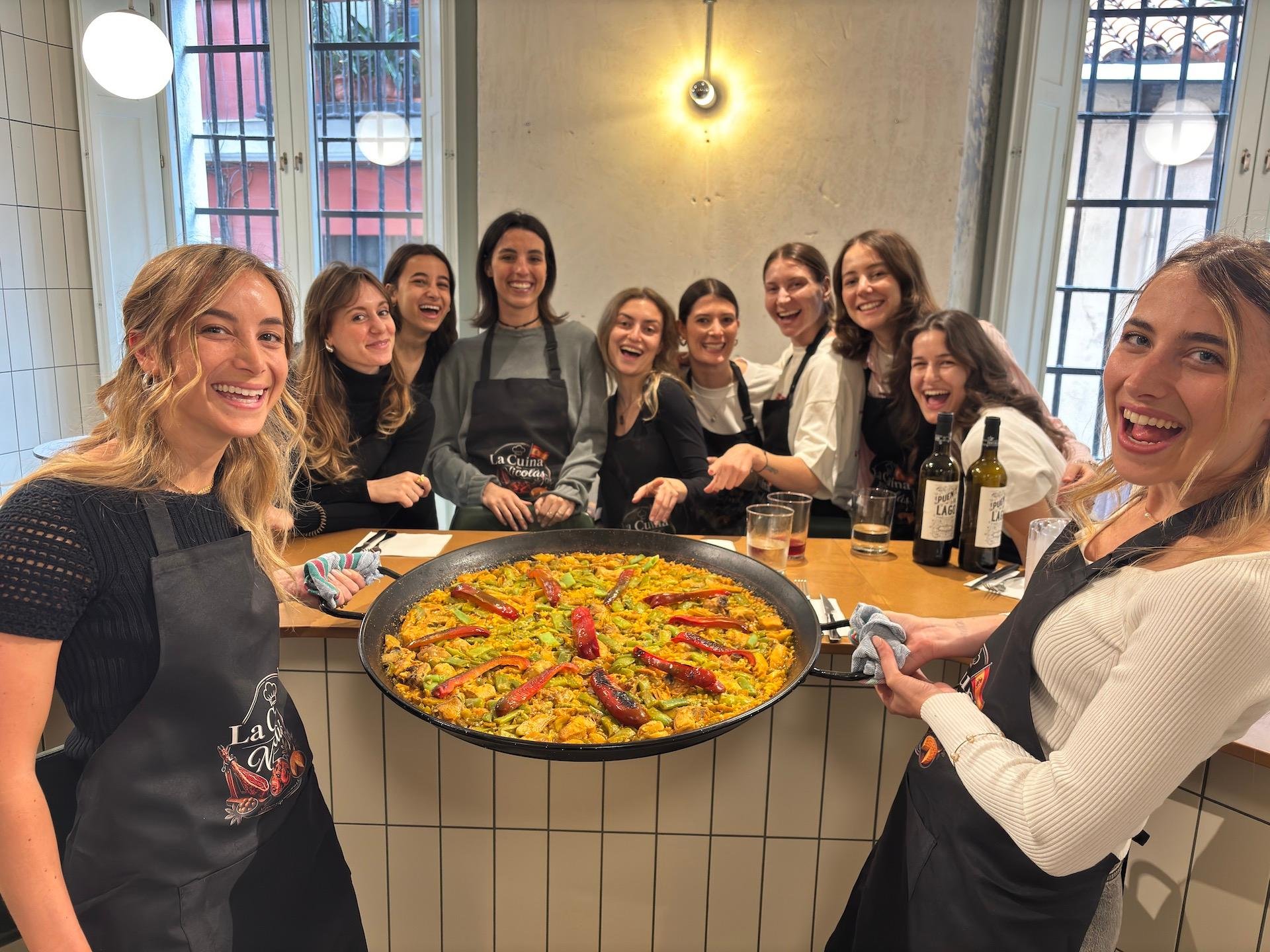 Hands-On Paella & Tapas Cooking Workshop with Sangria