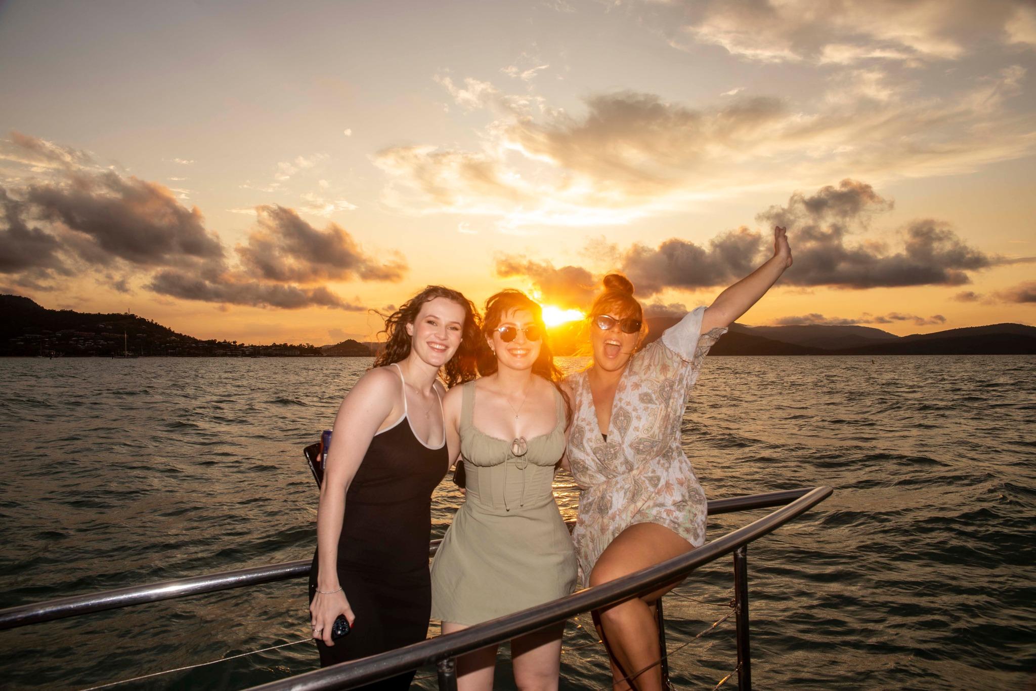 Airlie Beach Sunset Catamaran Cruise with Sparkling Wine