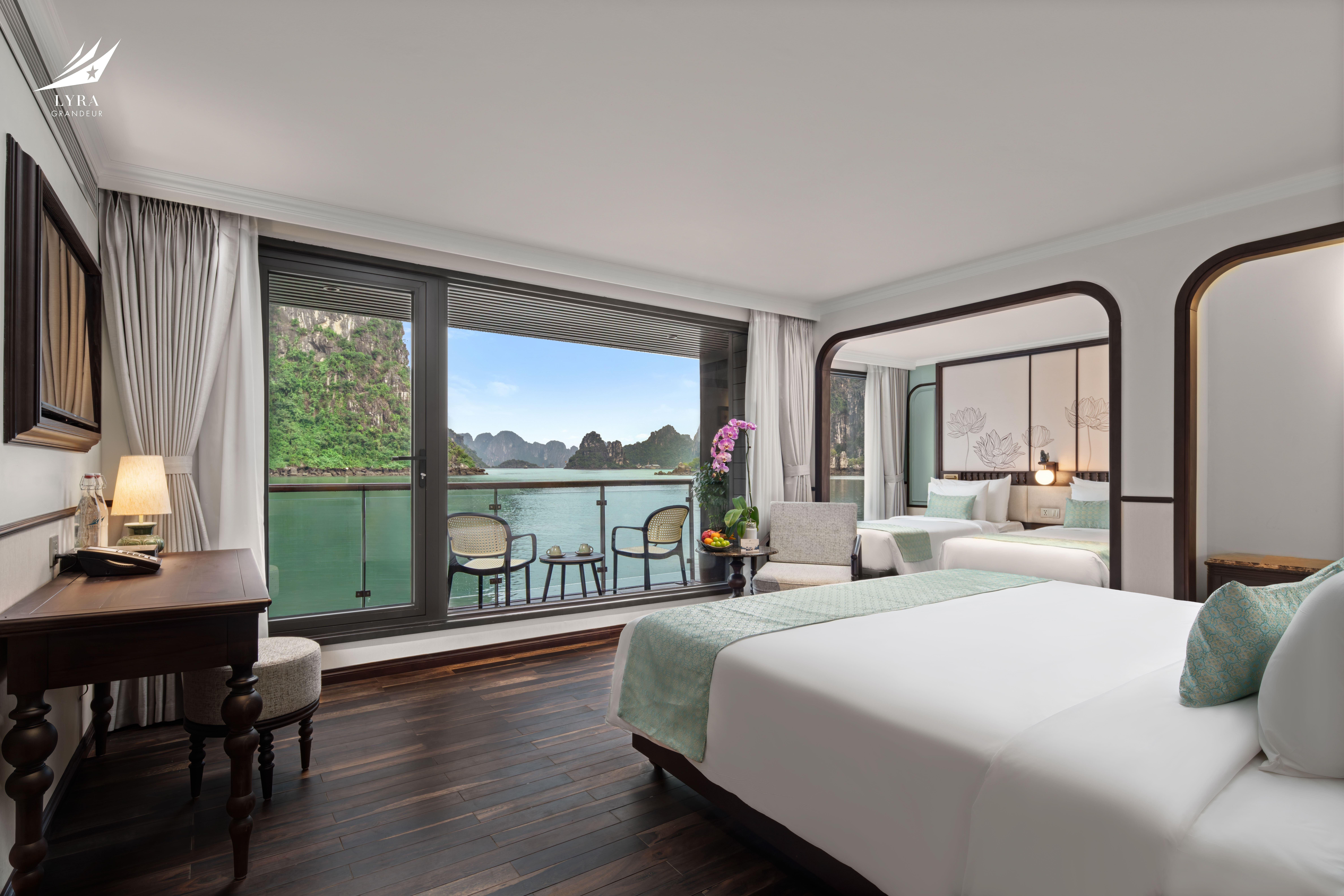 2-Day Lan Ha & Ha Long Bay Luxury Cruise with Free Hanoi Transfer