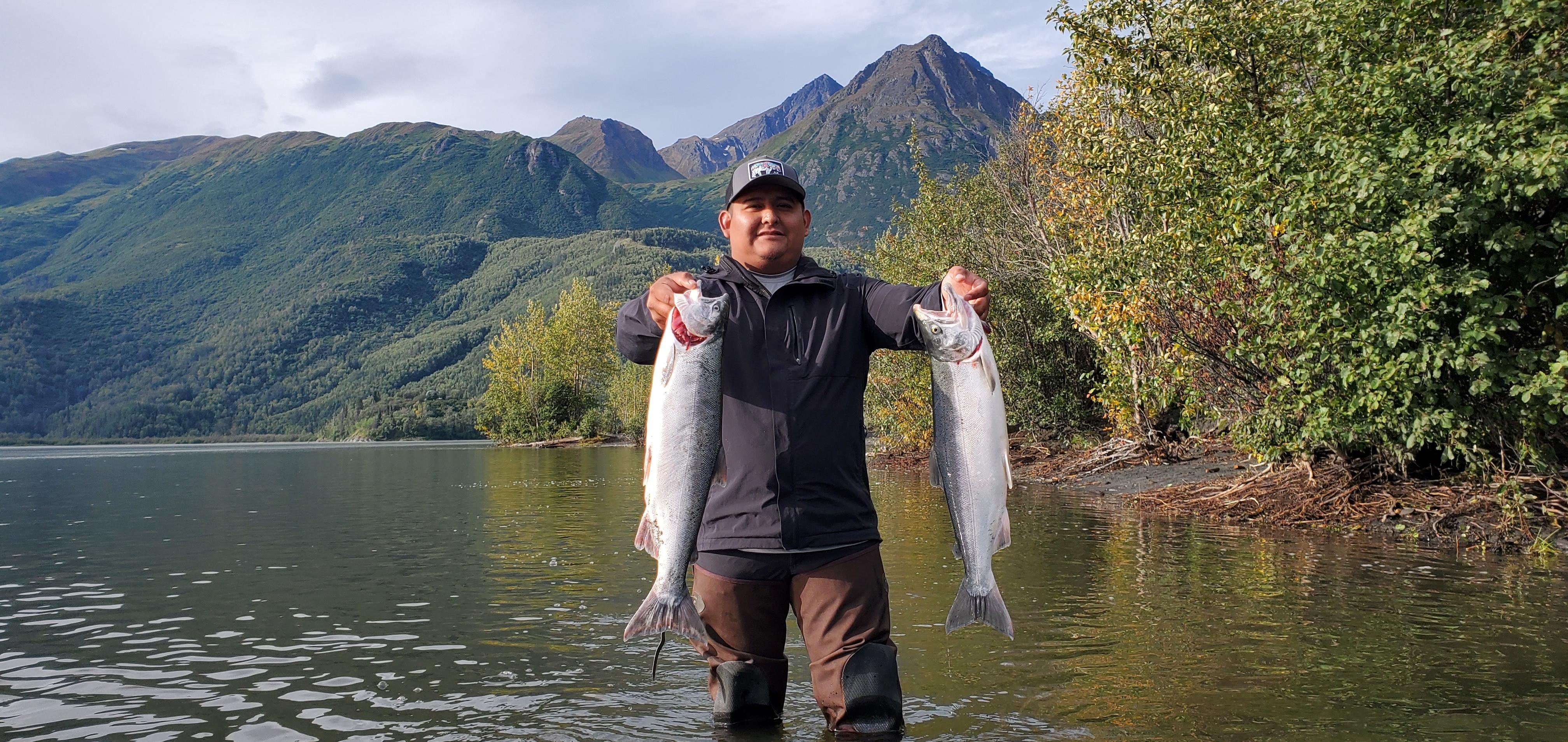 Full-Day Guided Salmon Fishing Adventure from Anchorage