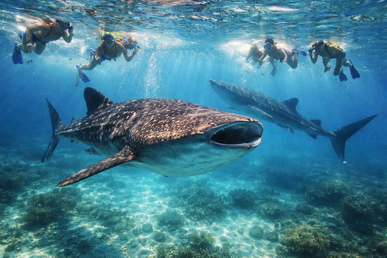 Cebu Southern Coast Adventure: Whale Sharks, Tumalog Falls & Moalboal Sardines