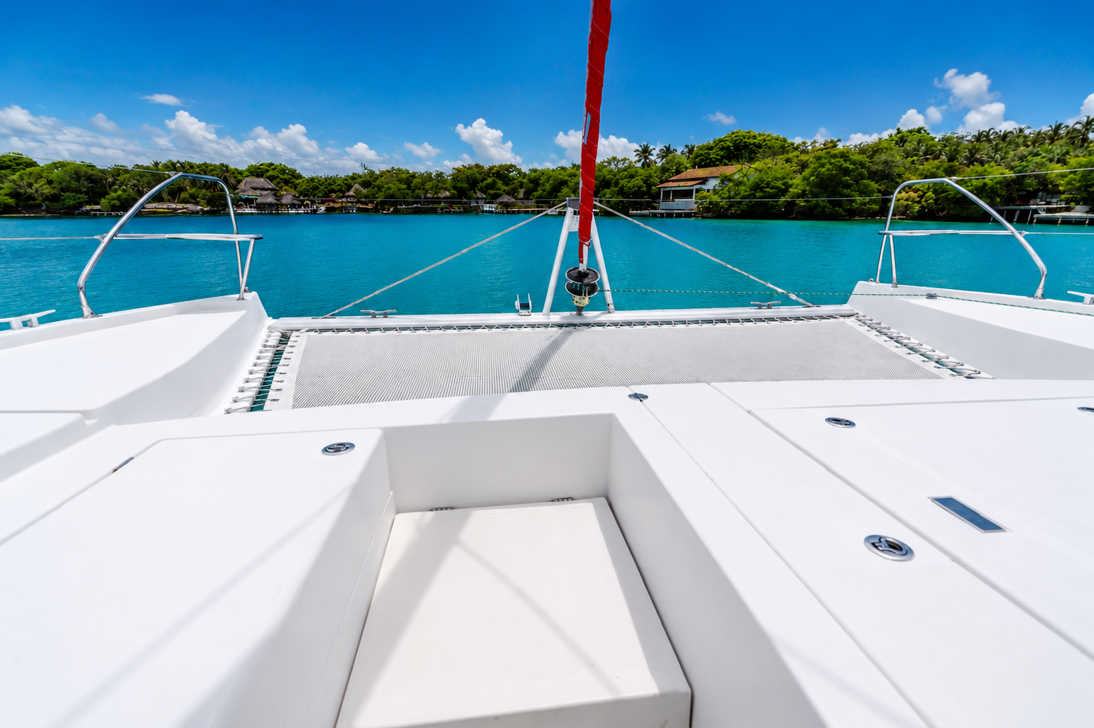 Cartagena: Private Luxury Leopard 40 Catamaran Charter