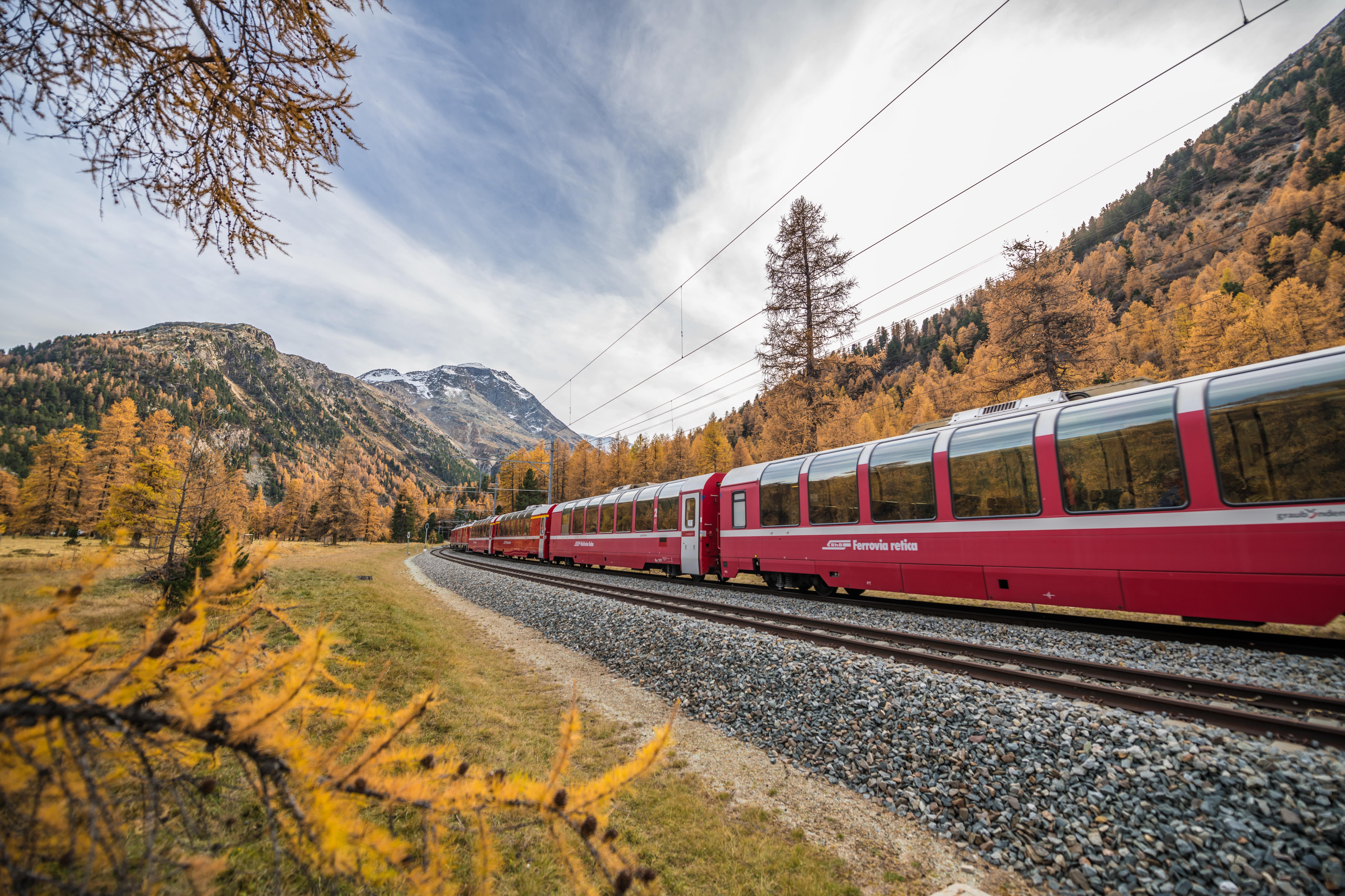 From Milan: St. Moritz and Bernina Express Tour