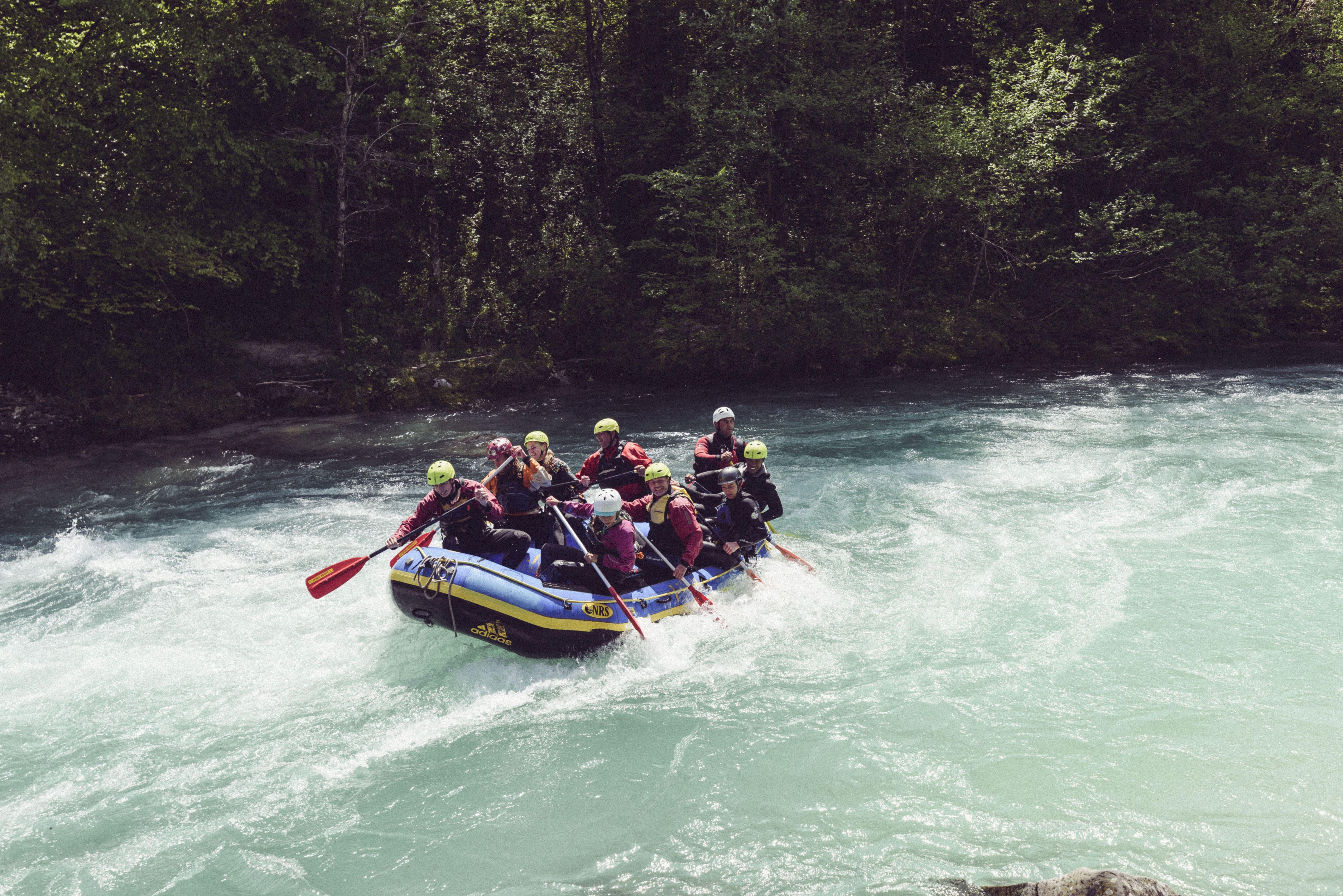 Isar River Rafting from Lenggries to Bad Tölz