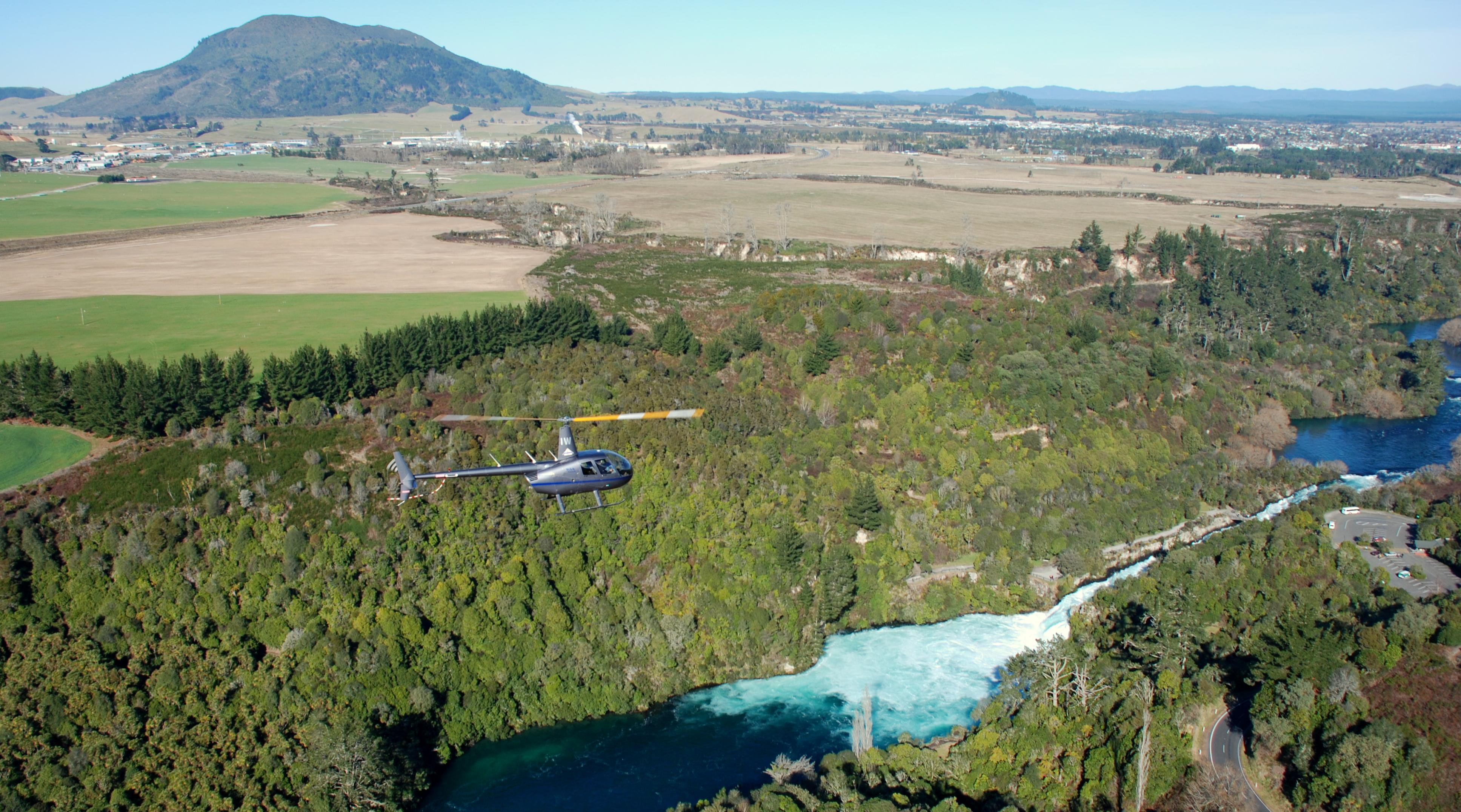 Taupo Helicopter Flight