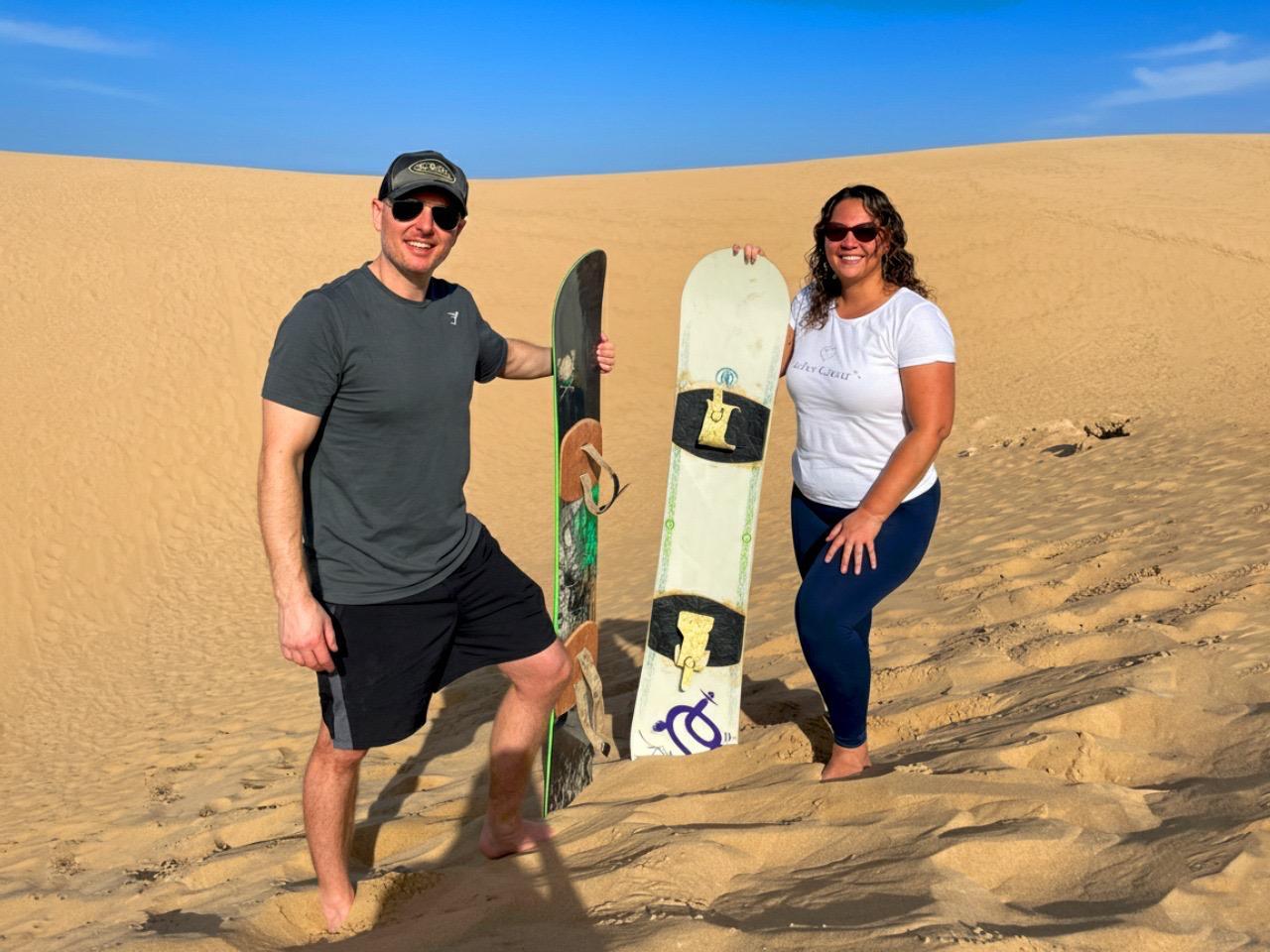 Agadir & Taghazout: Sandboarding, Camel Trek & Sunset BBQ