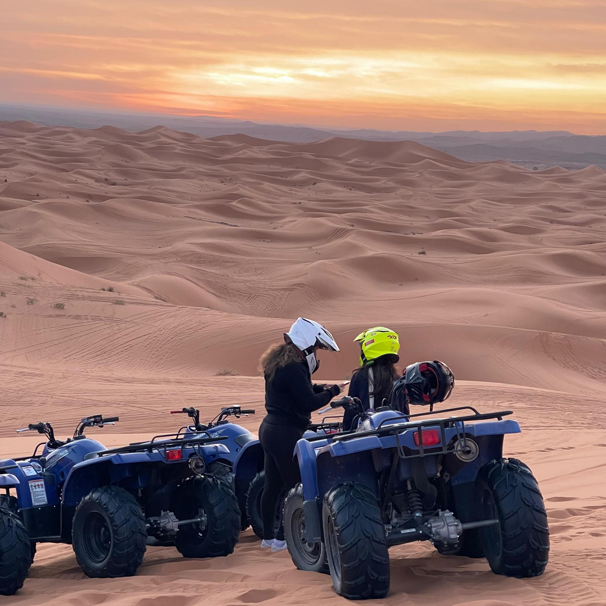 Merzouga Sahara Quad Bike Safari & Sandboarding