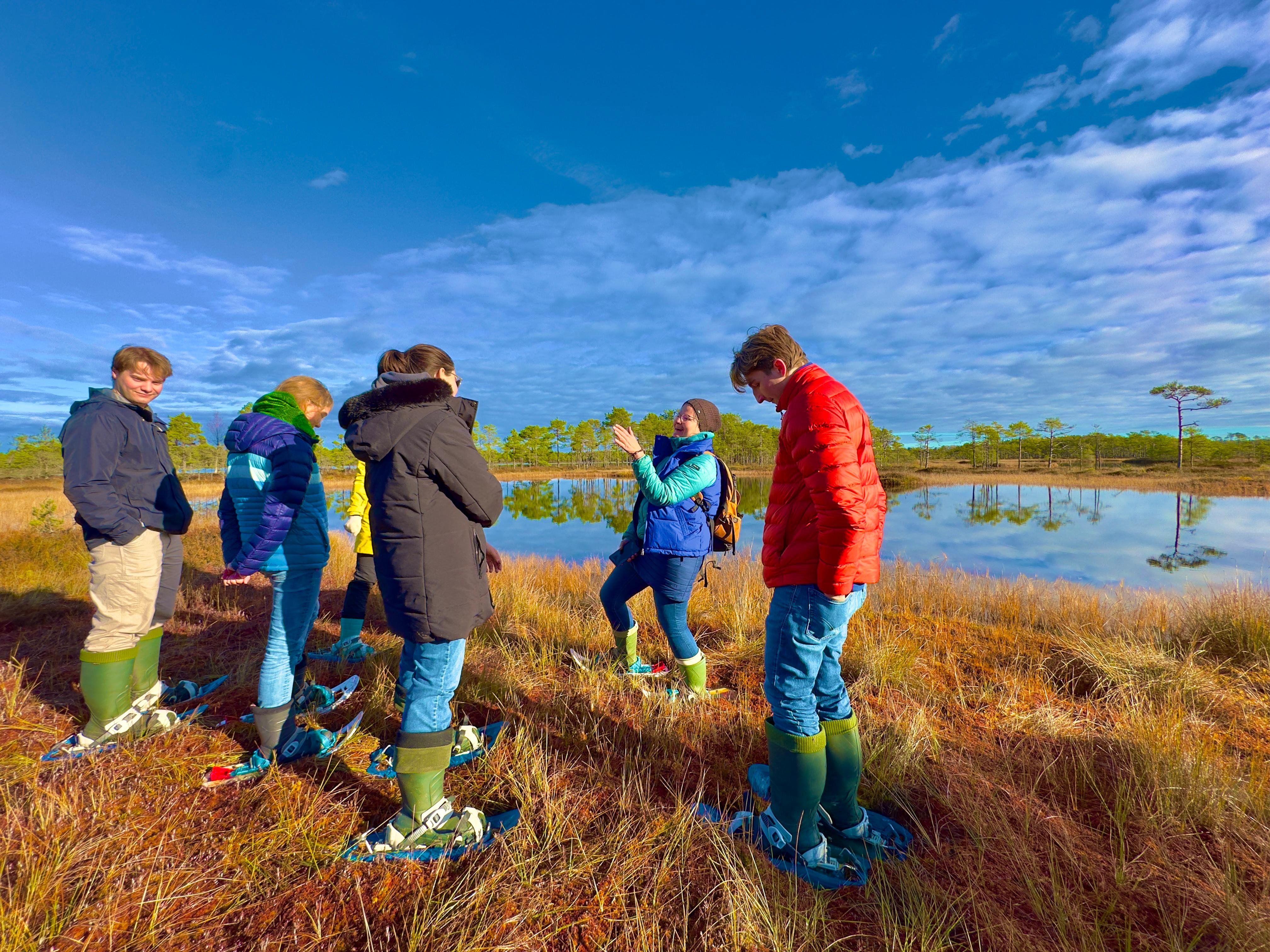 From Tallinn: Guided Bog-Shoe Hiking Tour