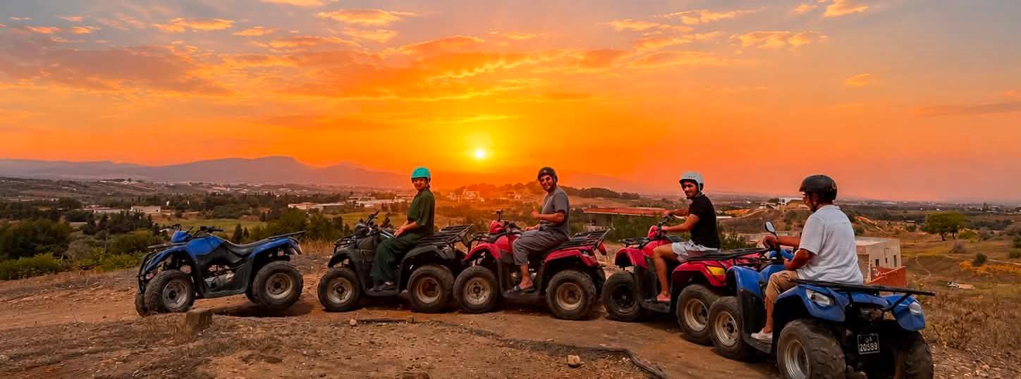 Hammamet Quad Biking Adventure with Local Food Tasting