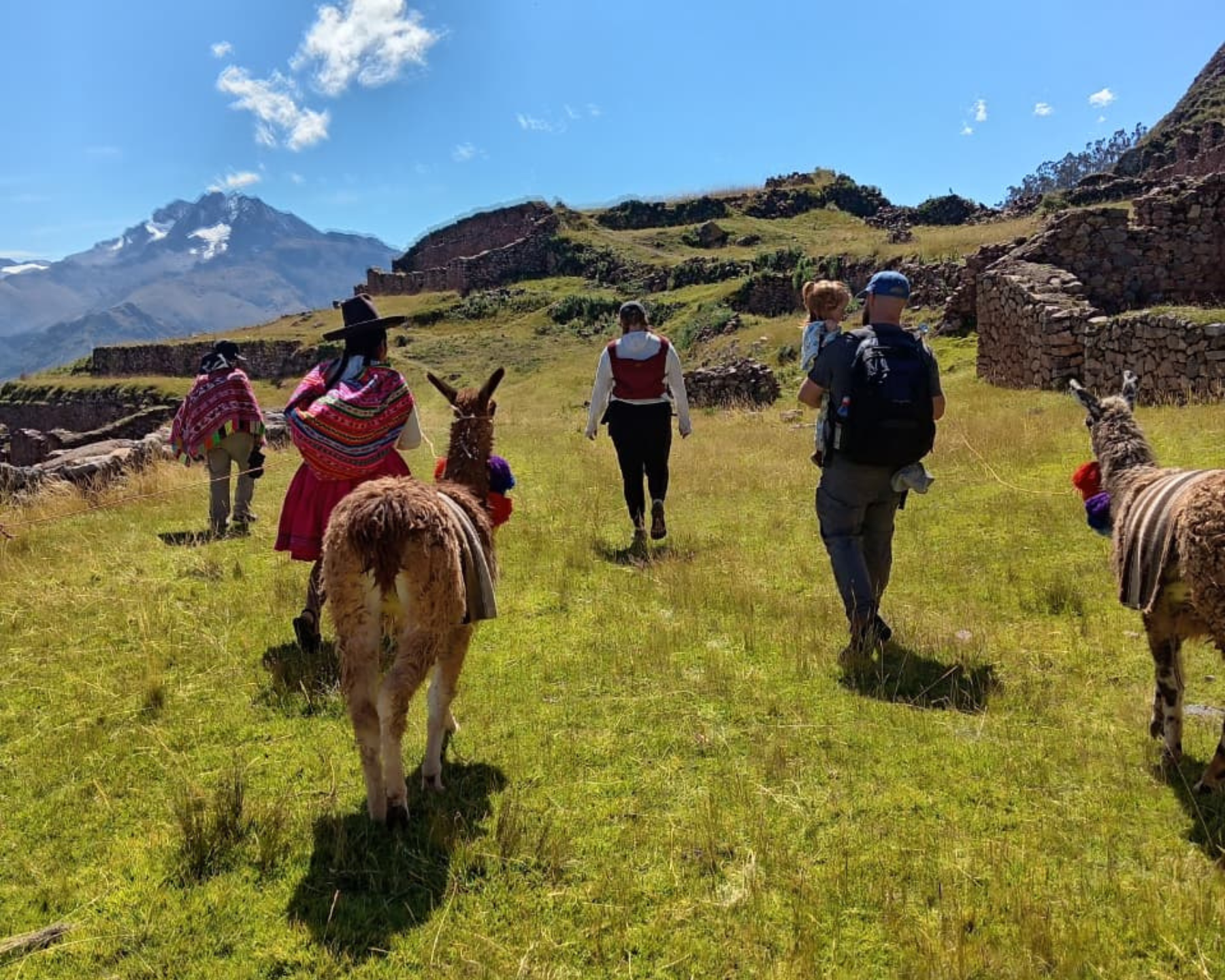 Sacred Valley Llama Trek & Community Cultural Experience