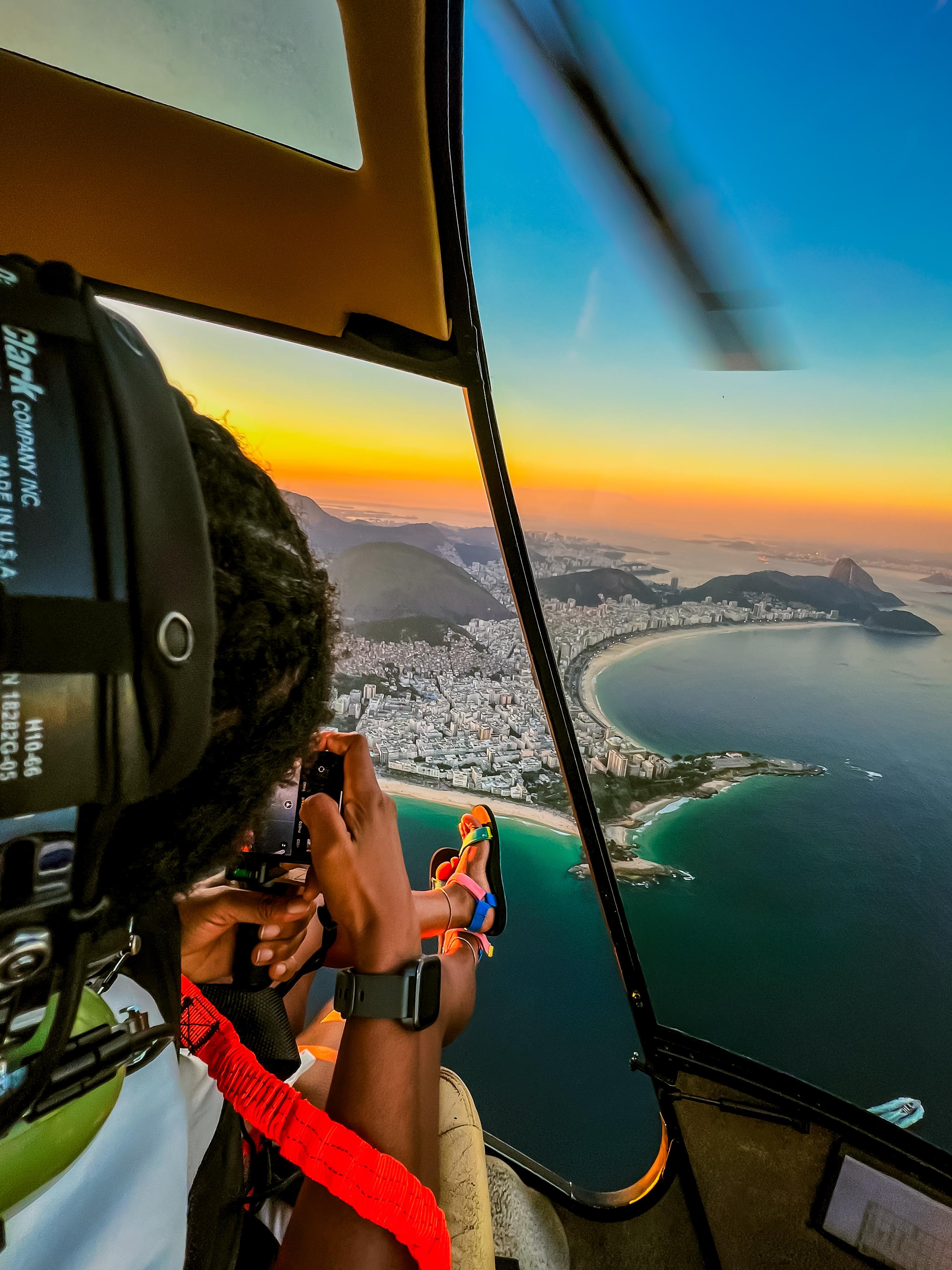 Rio de Janeiro Doorless Helicopter Adventure