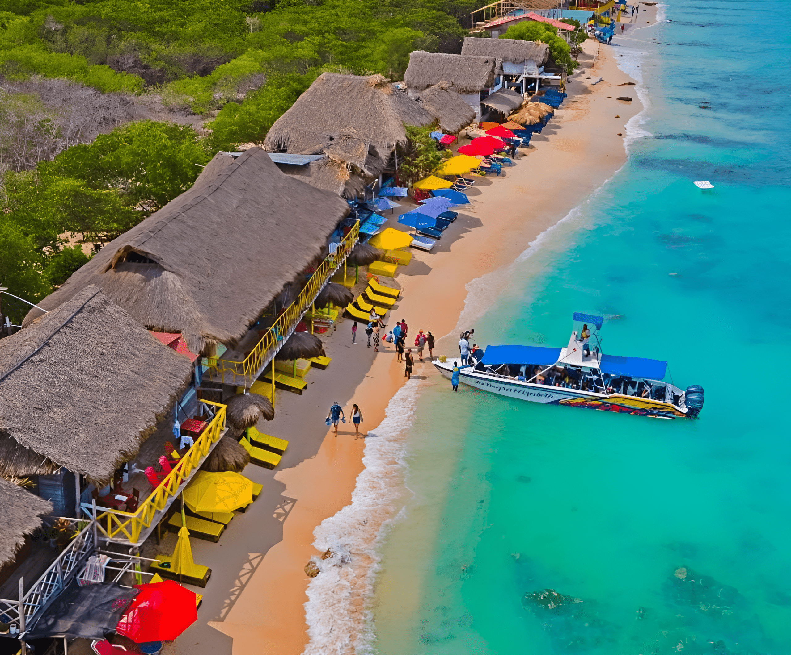Cartagena VIP Day Trip: Playa Tranquila, Rosario Islands & Plankton