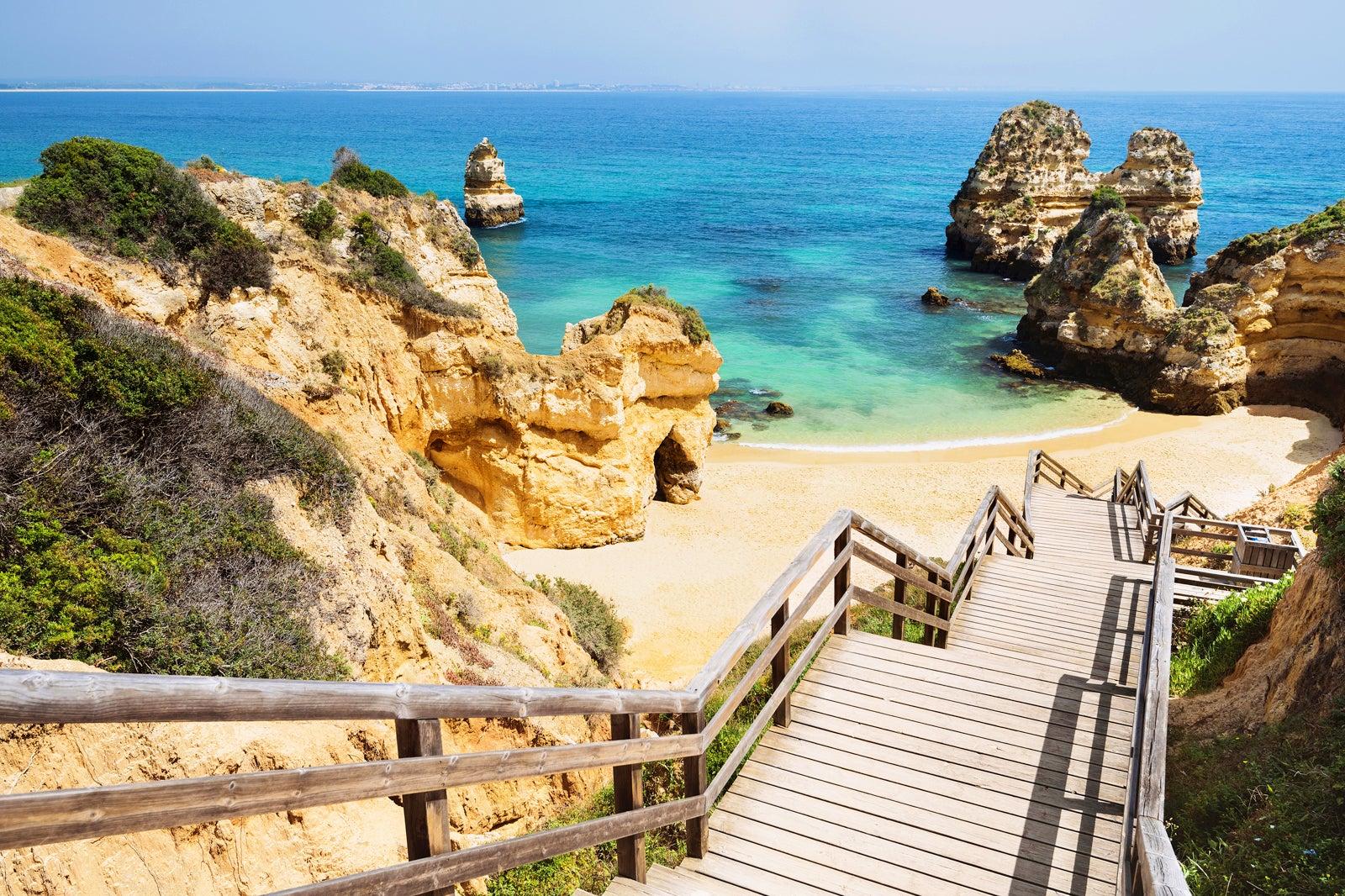 Algarve Coastal Adventure: Benagil Cave & Lagos Full-Day Tour from Lisbon