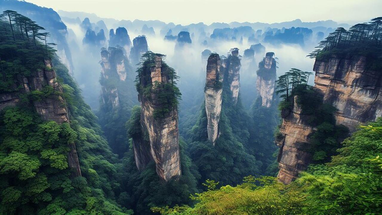 Zhangjiajie Avatar Mountain Multi-Day Park Pass with Cable Cars & Bailong Elevator
