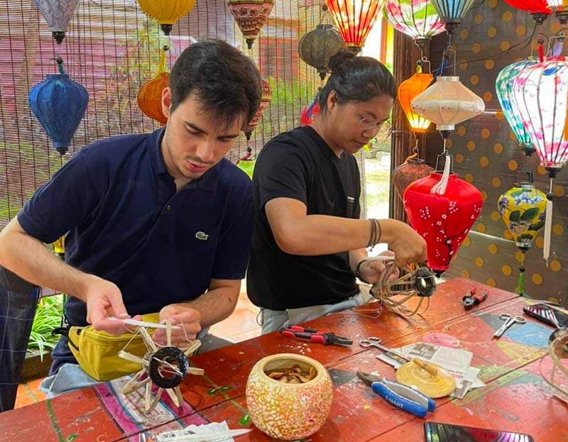 Hoi An Lantern Crafting & Basket Boat Cultural Experience