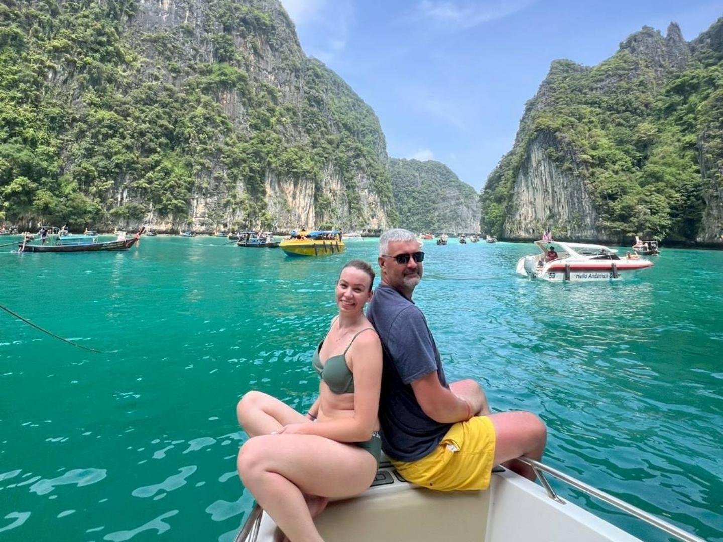 Phi Phi Islands & 4 Islands Sunset BBQ Cruise