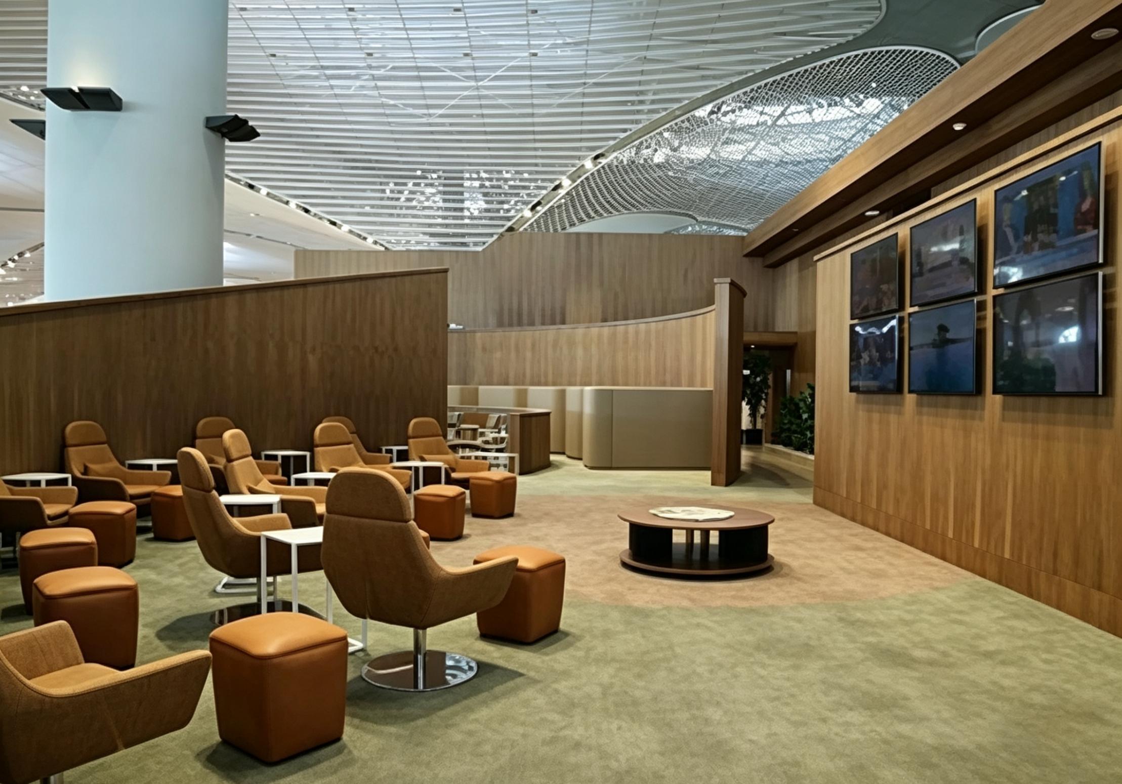 Istanbul Airport: Premium IGA Lounge Access